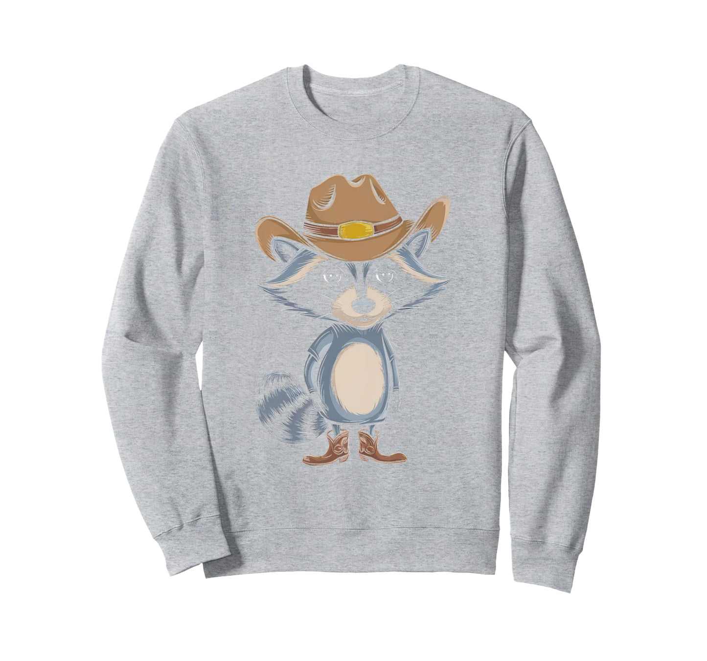 Raccoon 90S Country Music Sweatshirt - Fun Novelty Design Men Women - T-Shirt, Sweatshirt, Hoodie