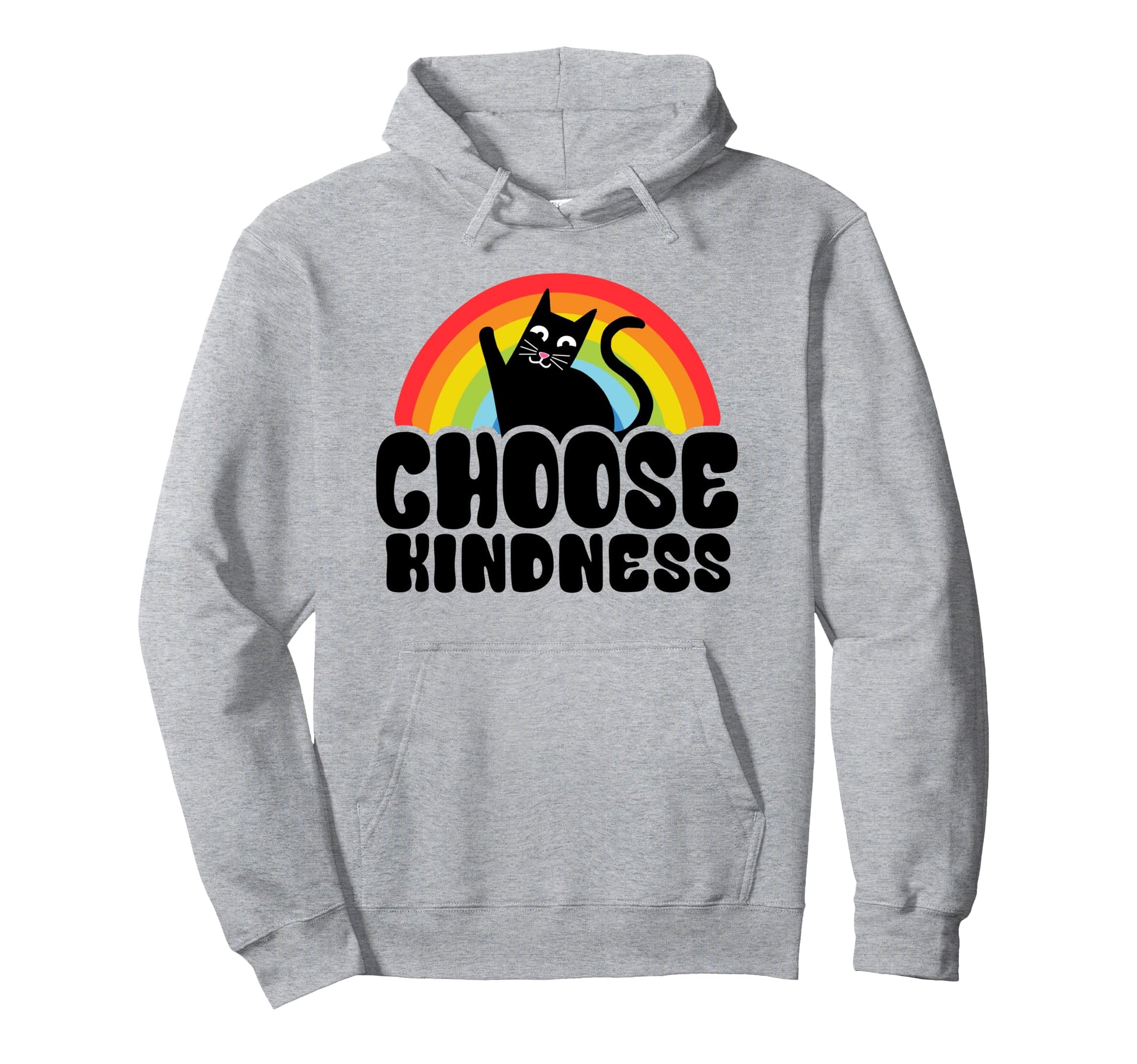 Choose Kindness Anti Bullying Rainbow Hoodie - Streetwear Style Unisex - T-Shirt, Sweatshirt, Hoodie