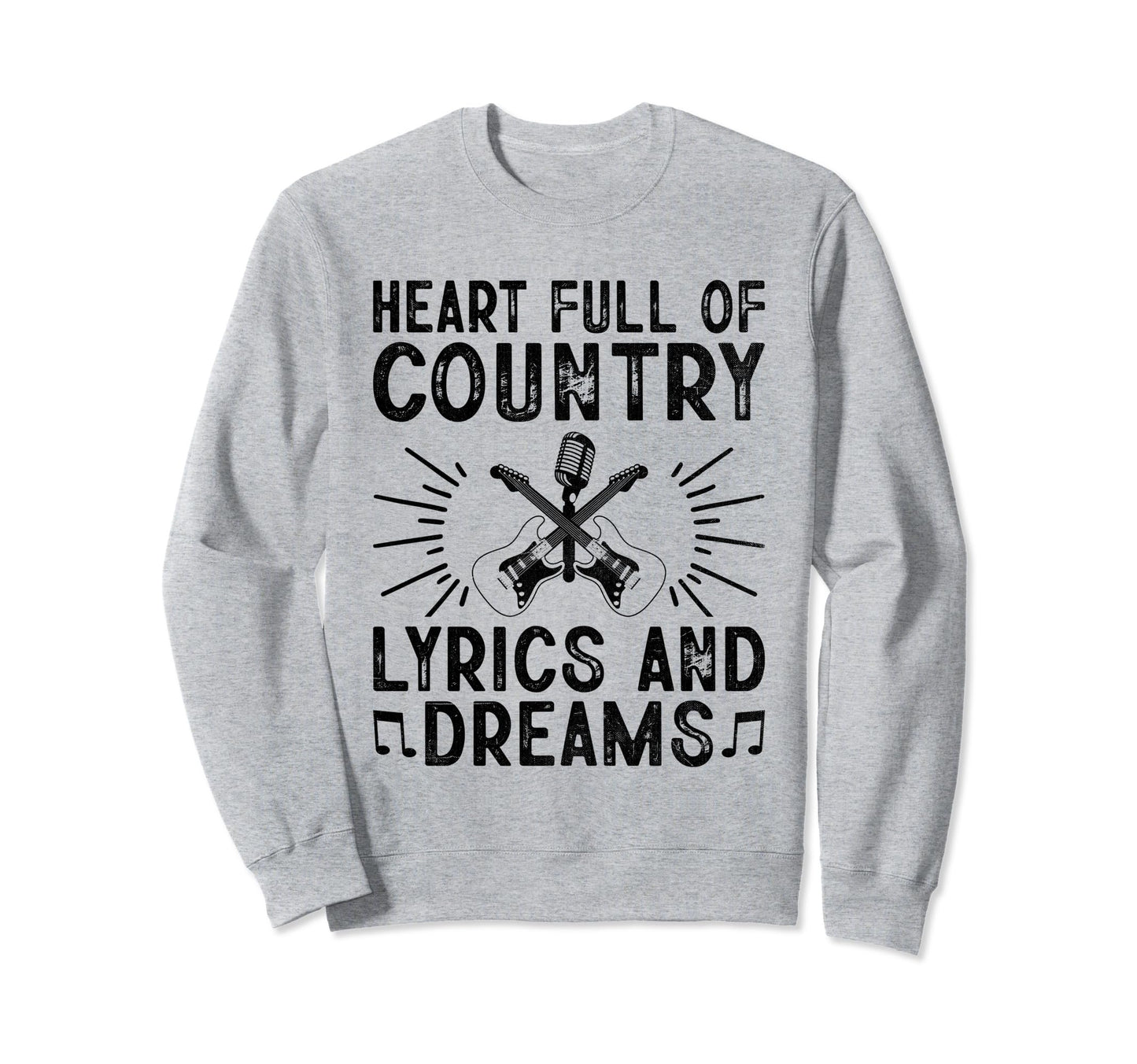 County Music Music Lover Western Sweatshirt - Minimalist Print Men Women - T-Shirt, Sweatshirt, Hoodie