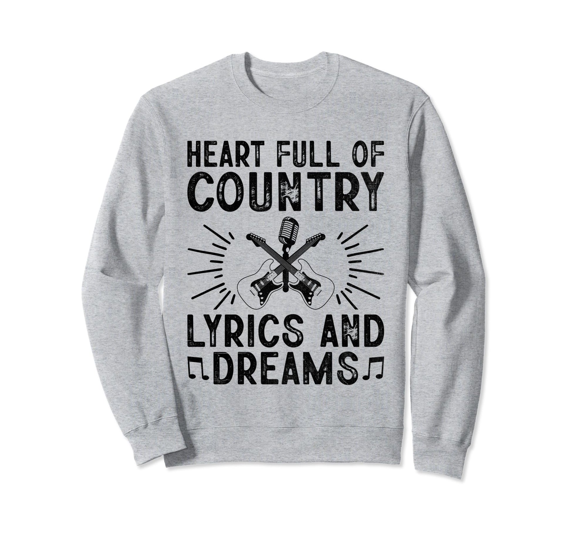 County Music Music Lover Western Sweatshirt - Minimalist Print Men Women - T-Shirt, Sweatshirt, Hoodie
