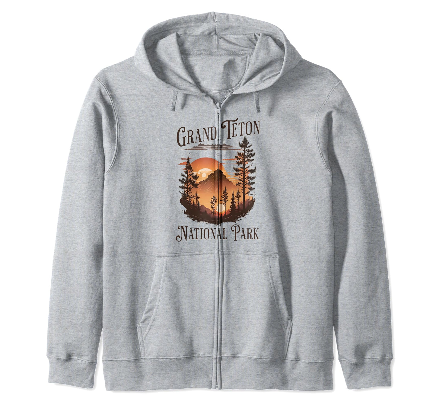 Grand Teton National Park Wyoming Usa Hoodie - Streetwear Style Unisex - T-Shirt, Sweatshirt, Hoodie
