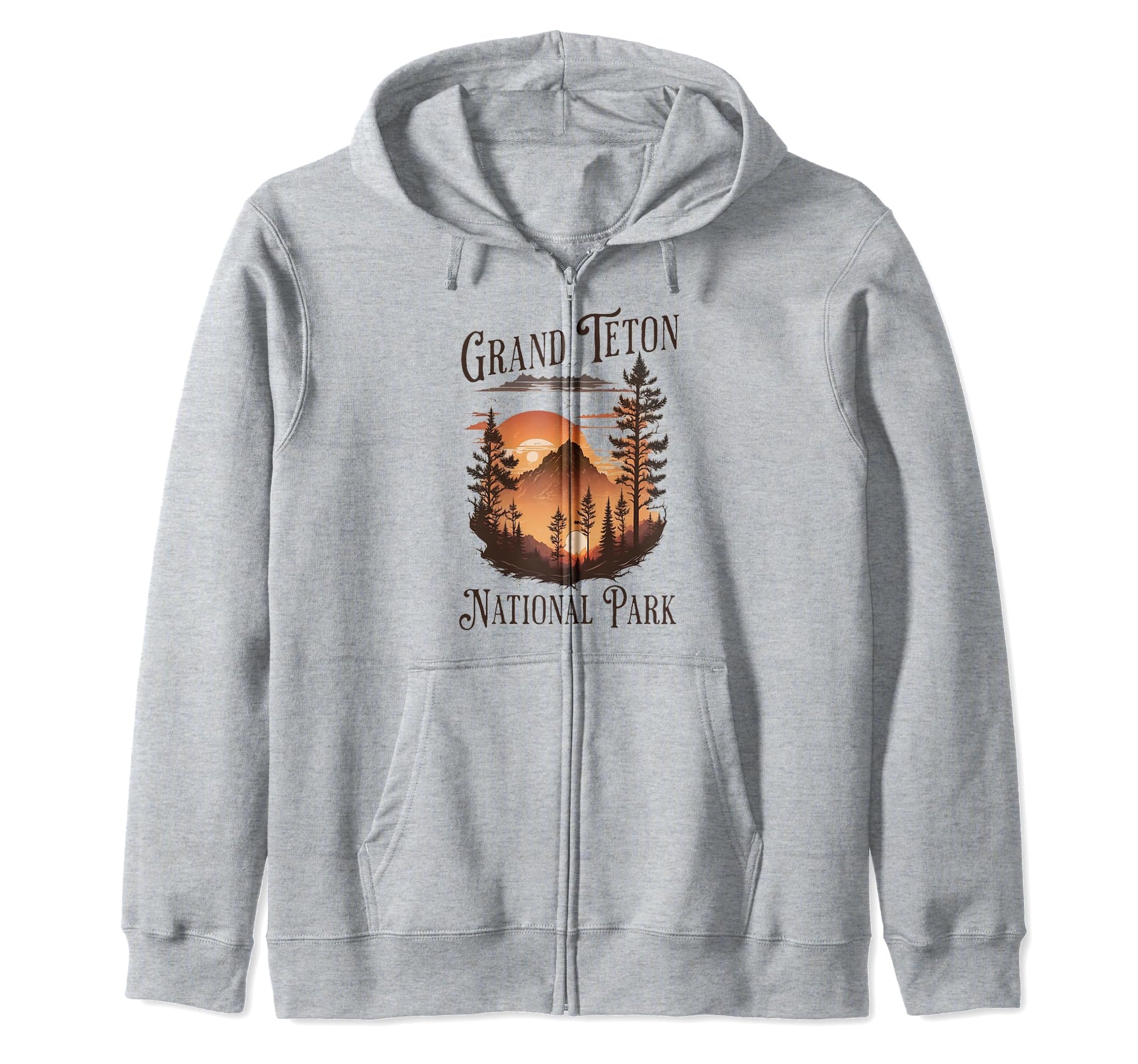 Grand Teton National Park Wyoming Usa Hoodie - Streetwear Style Unisex - T-Shirt, Sweatshirt, Hoodie