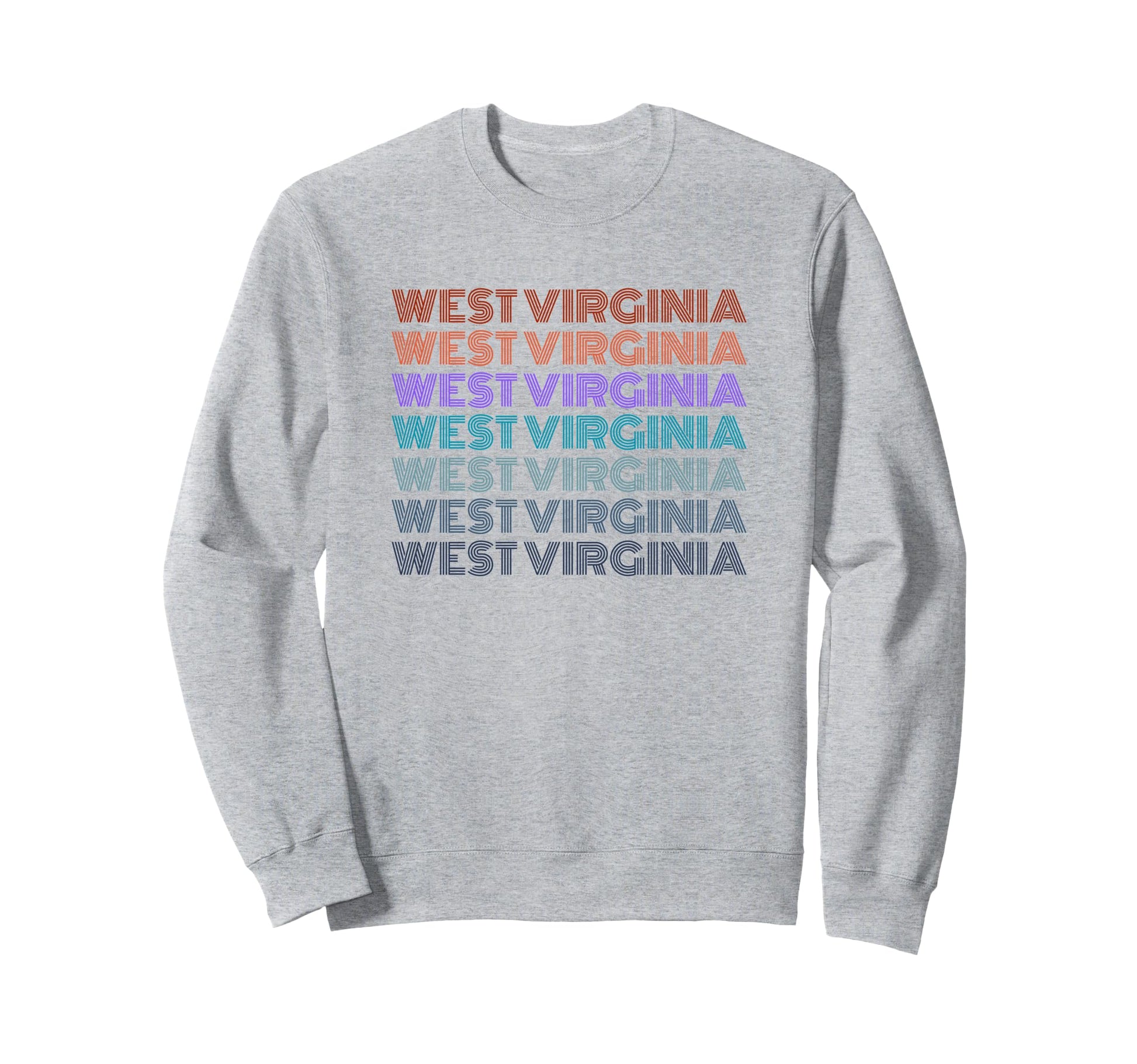 West Virginia State Travel Sweatshirt - Casual Everyday Wear Men Women - T-Shirt, Sweatshirt, Hoodie
