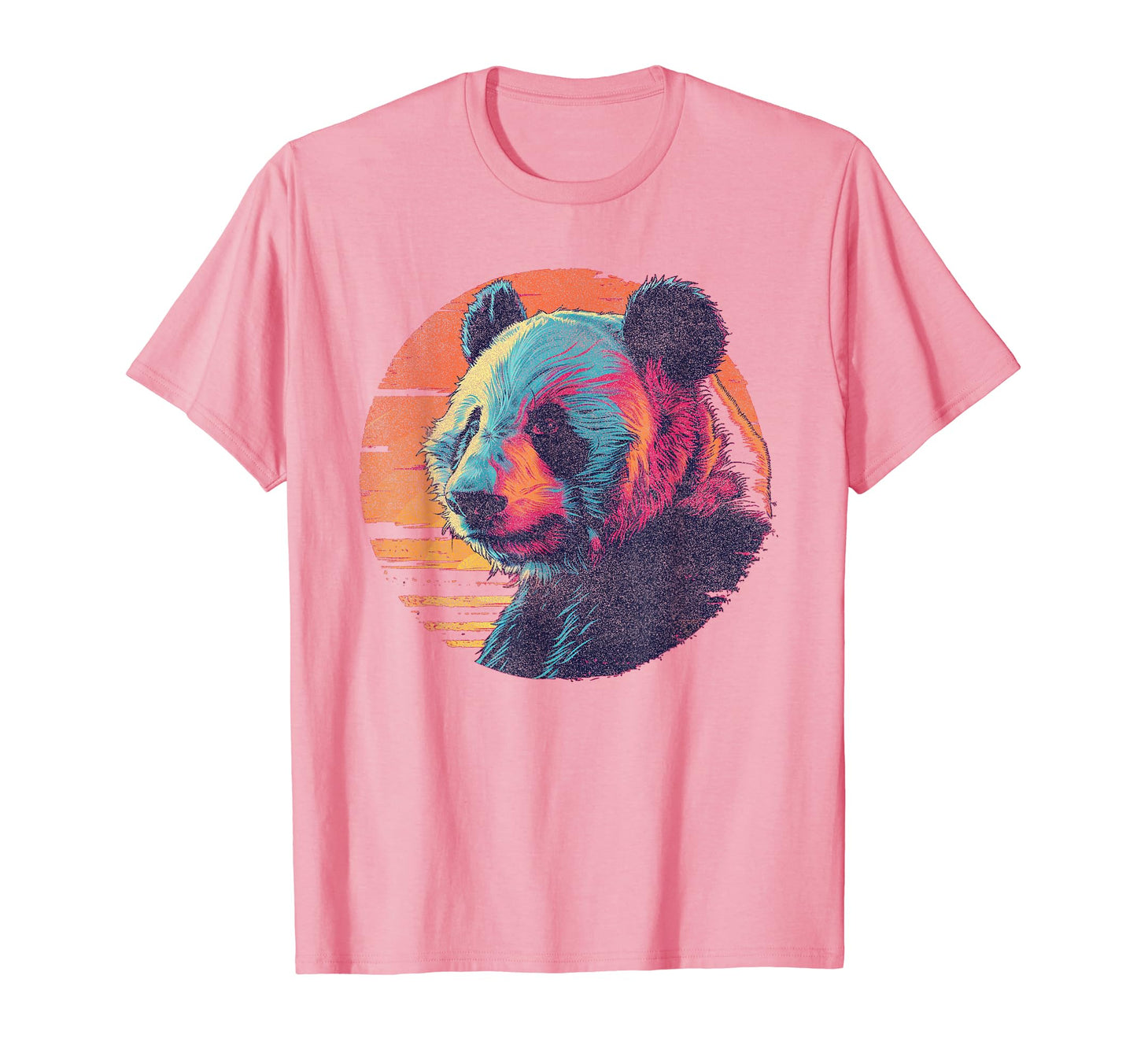 Panda Vaporwave Aesthetic Synthwave T-Shirt - Aesthetic Graphic Men Women - T-Shirt, Sweatshirt, Hoodie