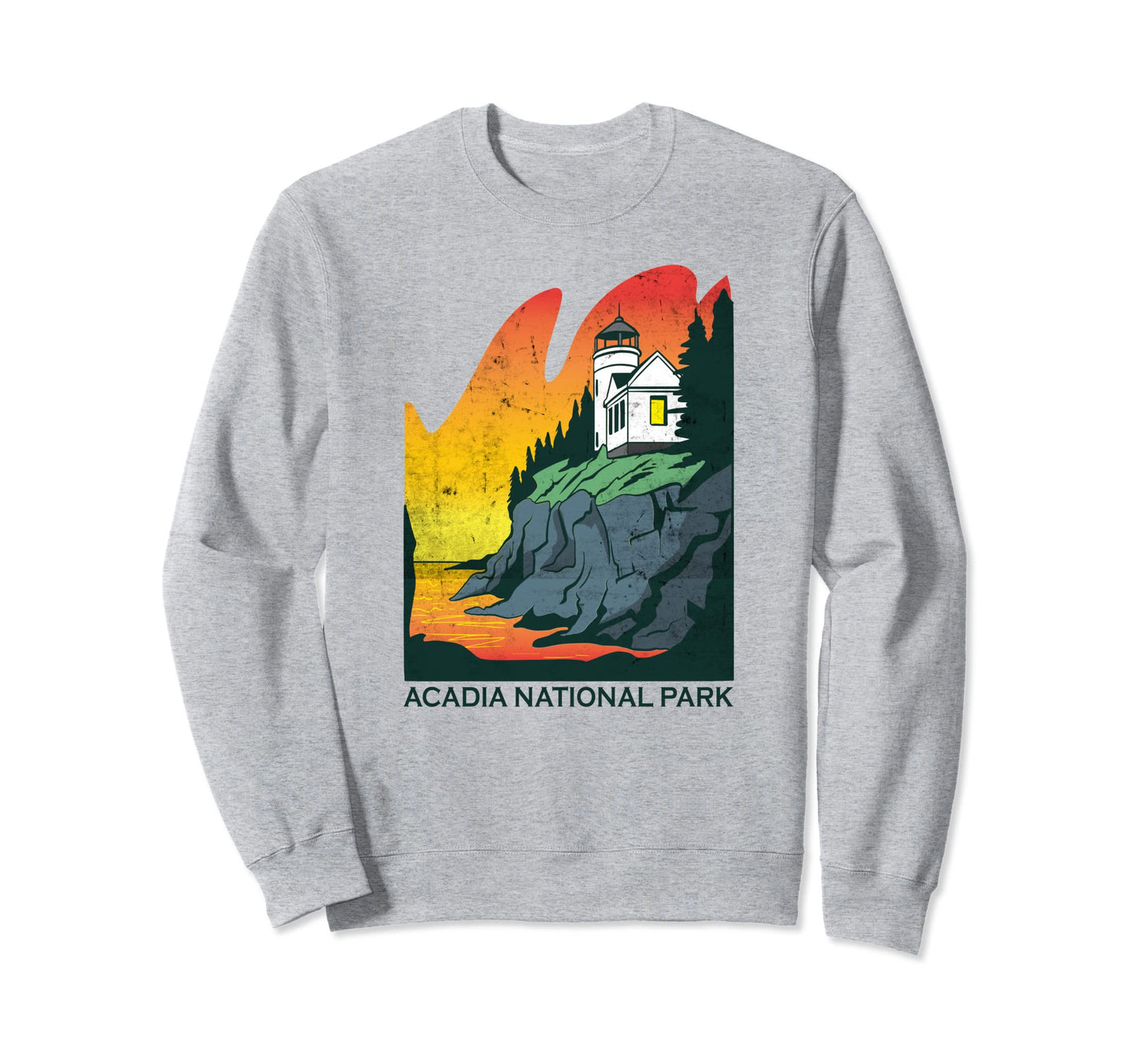 Acadia National Park Maine Sweatshirt - Streetwear Style for Adults - T-Shirt, Sweatshirt, Hoodie