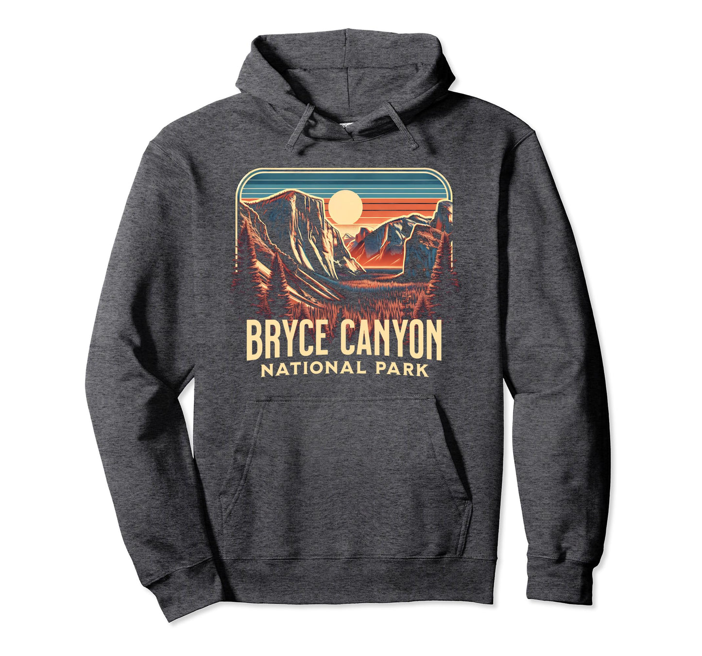 Bryce Canyon National Park Utah Usa T-Shirt - Fun Novelty Design Unisex - T-Shirt, Sweatshirt, Hoodie