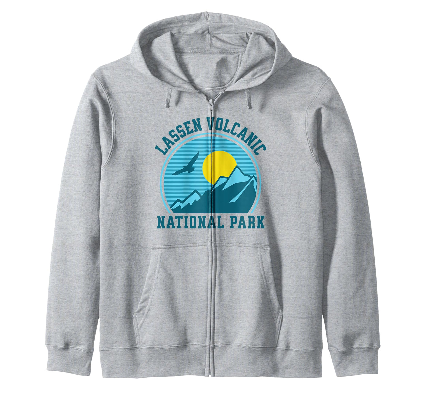 Lassen Volcanic National Park California Hoodie - Minimalist Print Unisex - T-Shirt, Sweatshirt, Hoodie
