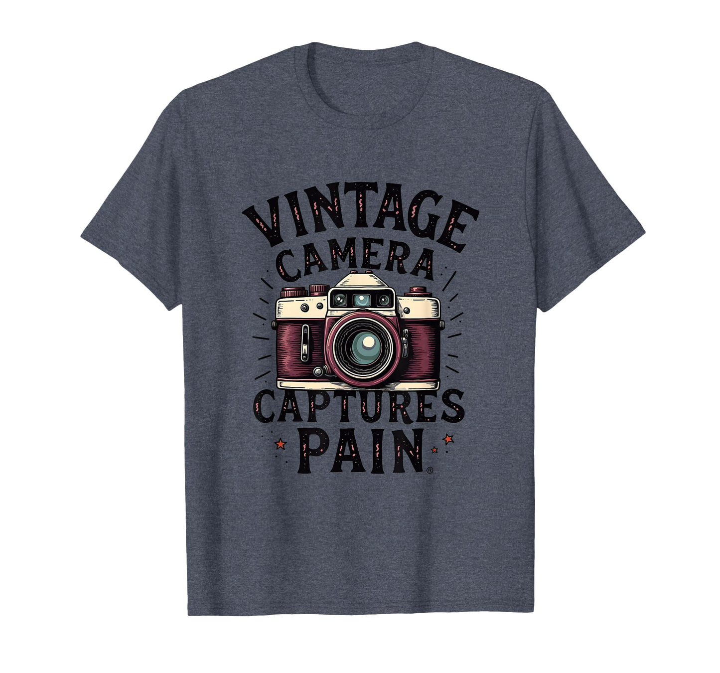 Camera Captures Pain Emo T-Shirt - Casual Everyday Wear Men Women - T-Shirt, Sweatshirt, Hoodie