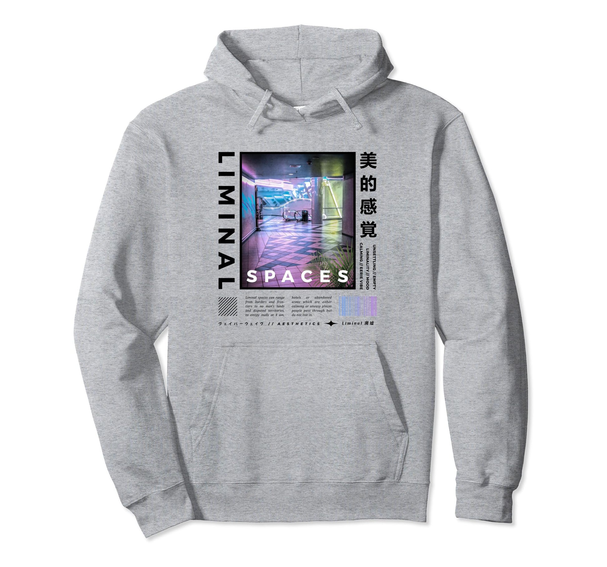 Liminal Spaces Internet 80S 90S Hoodie - Fun Novelty Design Men Women - T-Shirt, Sweatshirt, Hoodie