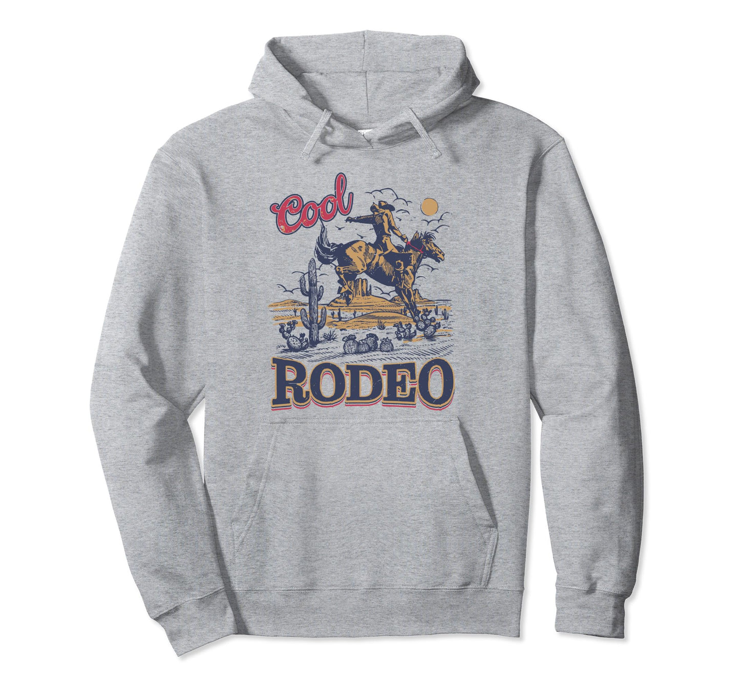 Rodeo 90S Cowboy 2000S Western Hoodie - Trendy Graphic Unisex - T-Shirt, Sweatshirt, Hoodie
