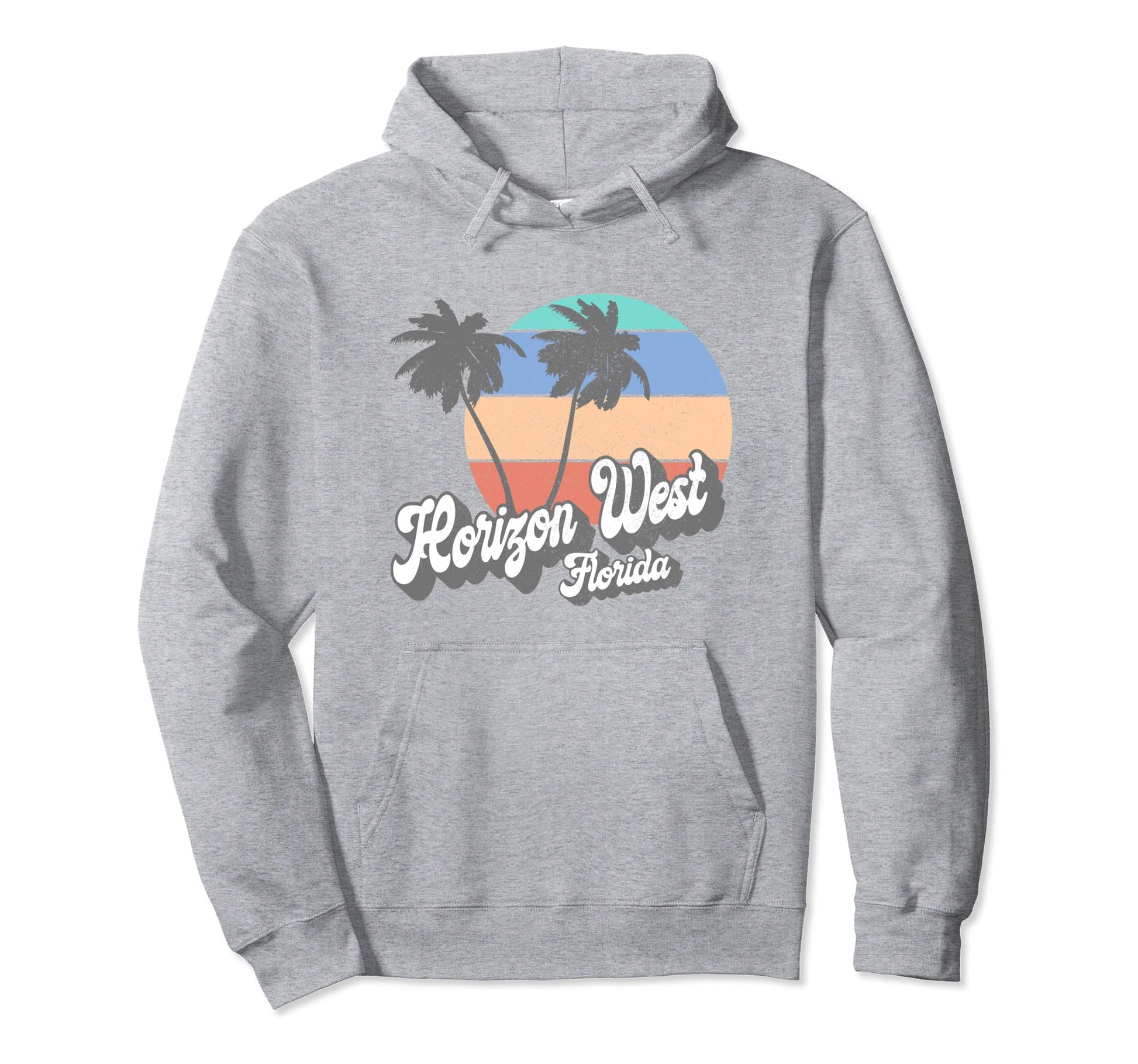 Horizon West Florida Fl Beach Surf Hoodie - Trendy Graphic Men Women - T-Shirt, Sweatshirt, Hoodie