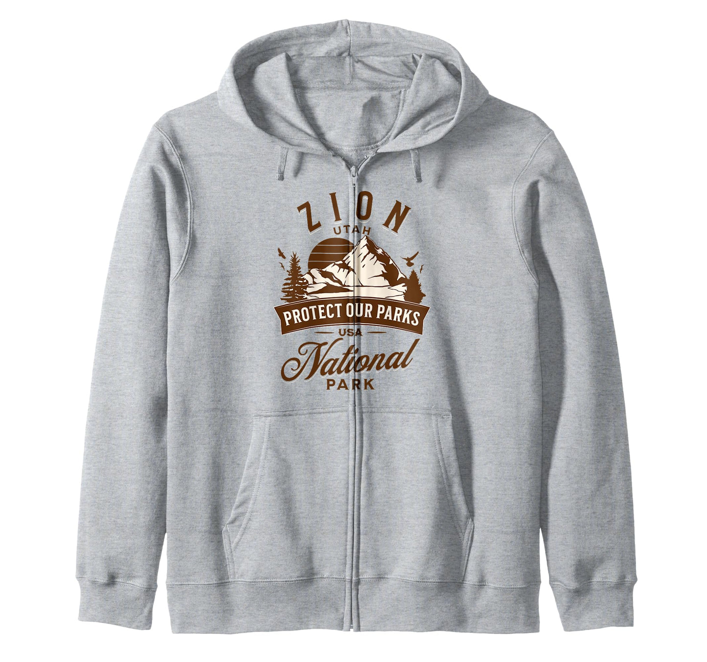 Zion National Park Utah Usa Outdoor Sweatshirt - Novelty Apparel Unisex - T-Shirt, Sweatshirt, Hoodie