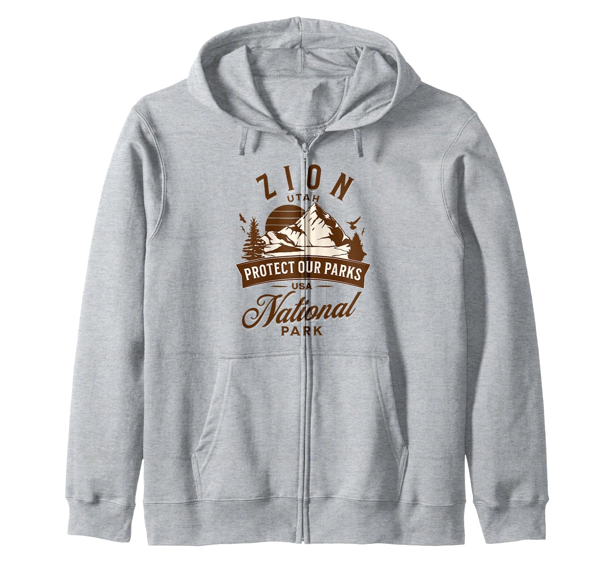 Zion National Park Utah Usa Outdoor Sweatshirt - Novelty Apparel Unisex - T-Shirt, Sweatshirt, Hoodie