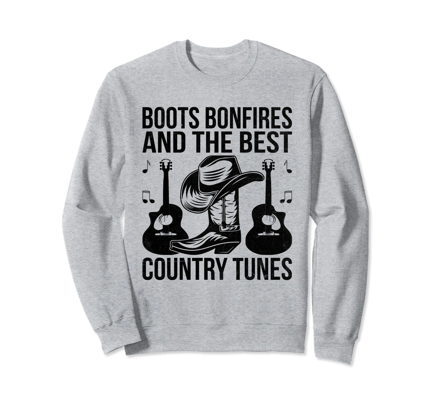 County Music Music Lover Western Country Sweatshirt - Graphic Print Unisex - T-Shirt, Sweatshirt, Hoodie
