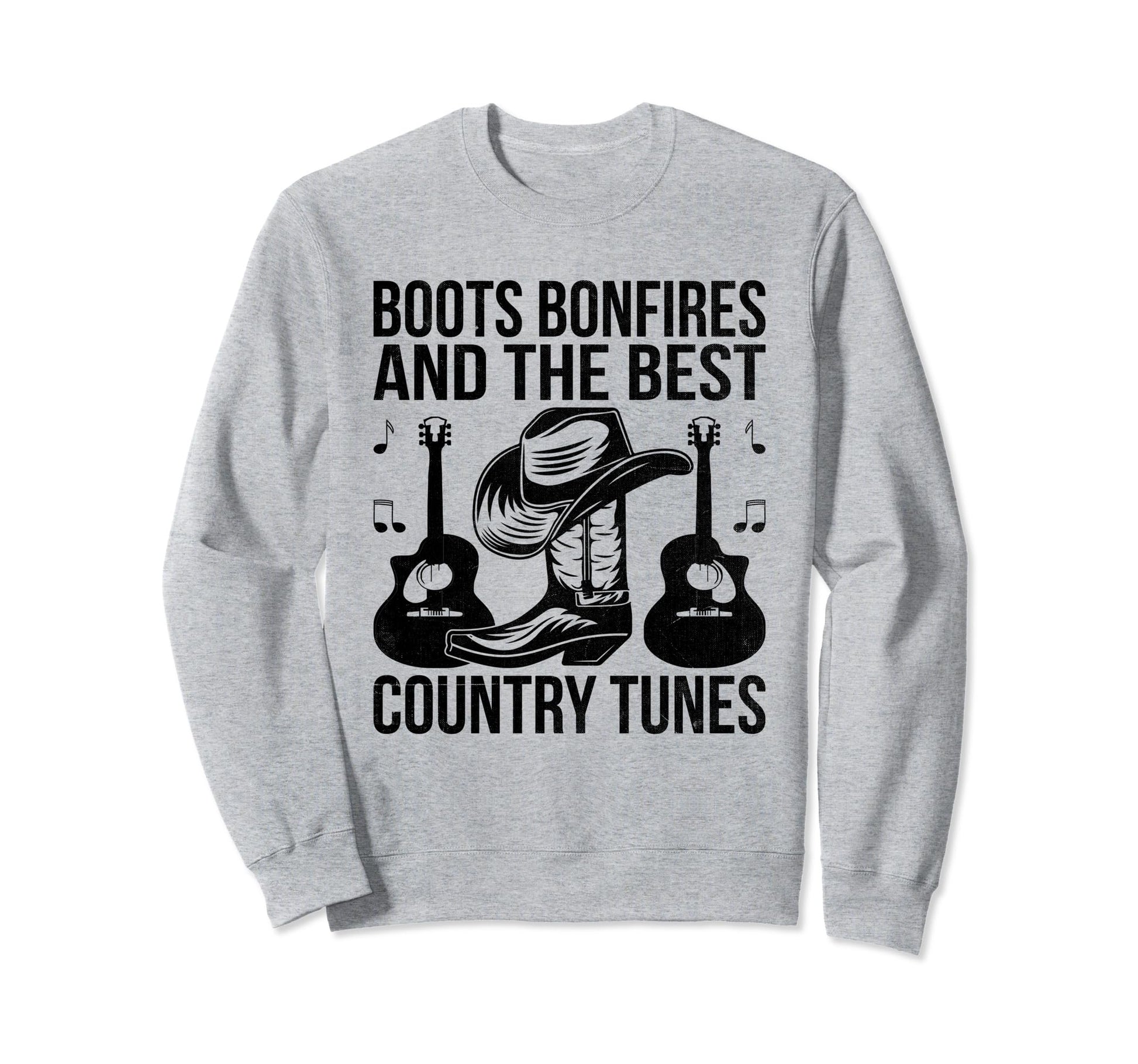 County Music Music Lover Western Country Sweatshirt - Graphic Print Unisex - T-Shirt, Sweatshirt, Hoodie