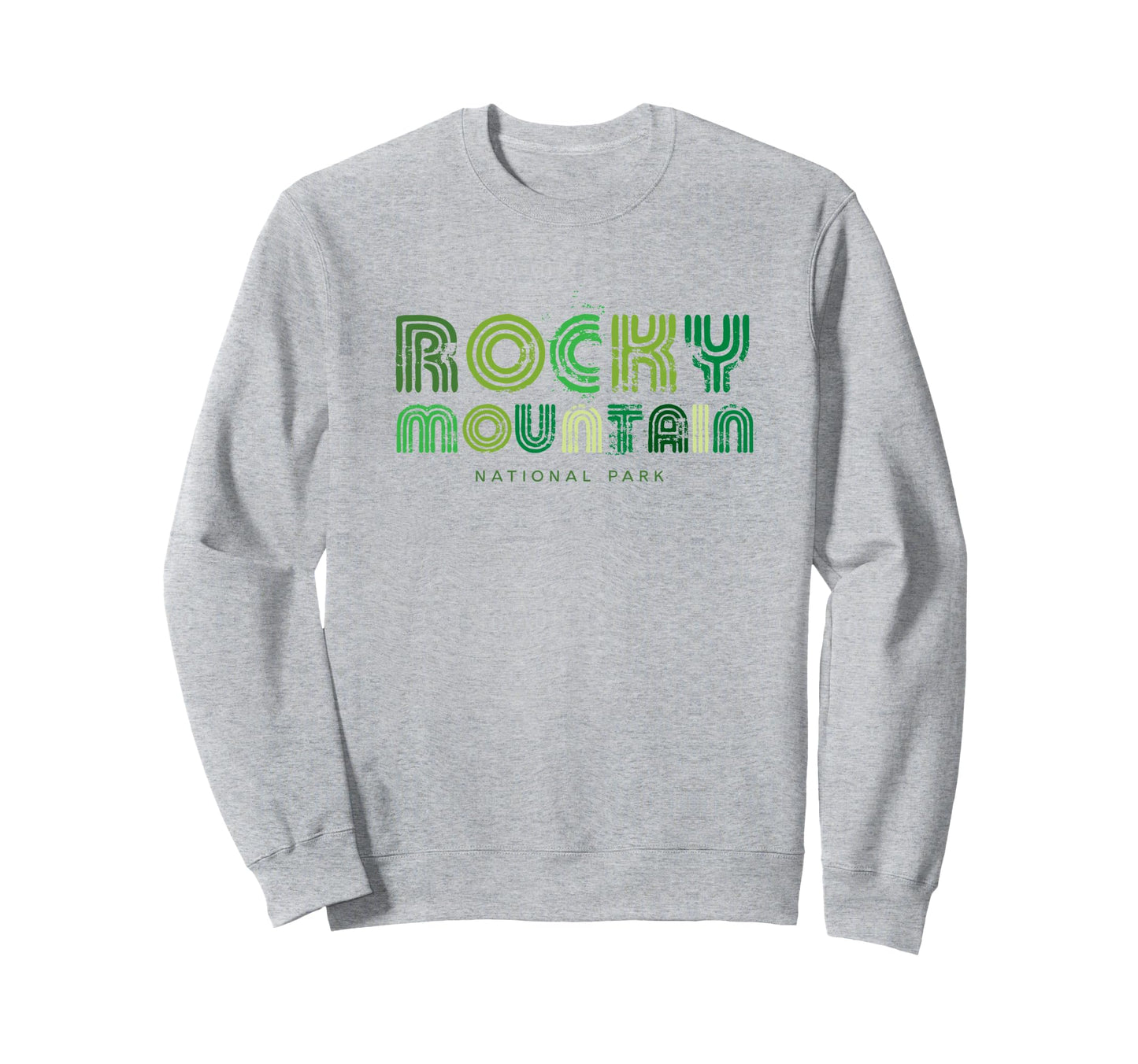 Rocky Mountain National Park 70S Sweatshirt - Custom Art Print for Adults - T-Shirt, Sweatshirt, Hoodie