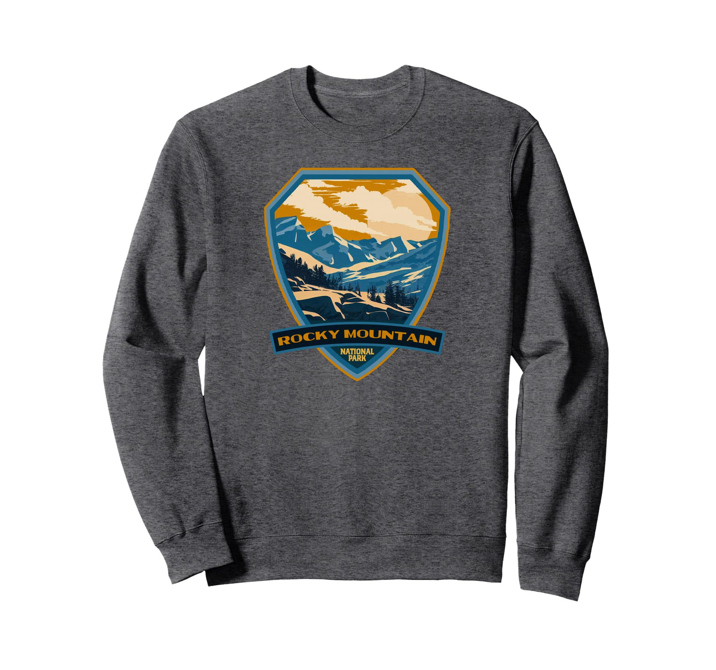 Rocky Mountain National Park Wpa Sweatshirt - Novelty Apparel Men Women - T-Shirt, Sweatshirt, Hoodie