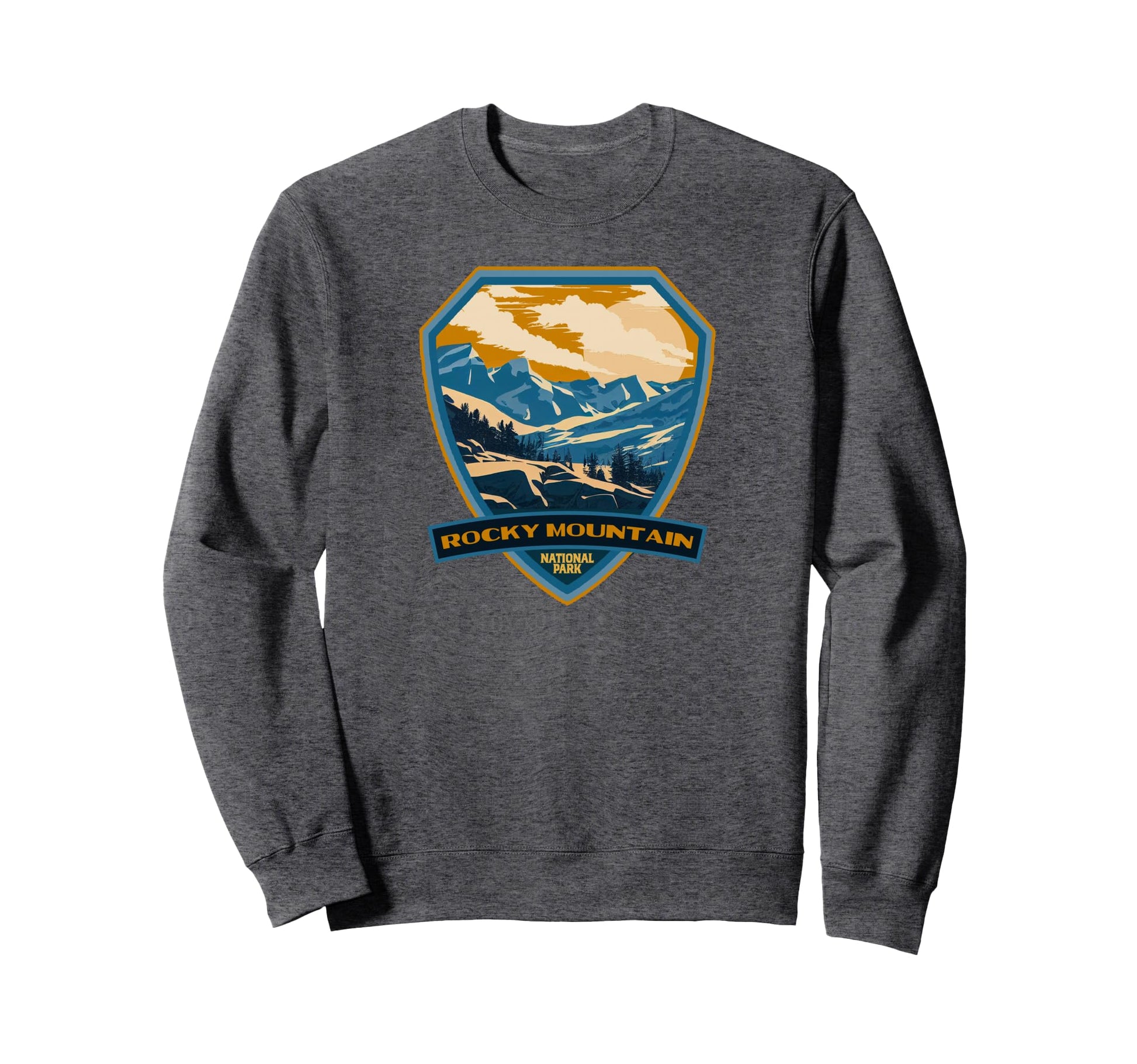 Rocky Mountain National Park Wpa Sweatshirt - Novelty Apparel Men Women - T-Shirt, Sweatshirt, Hoodie