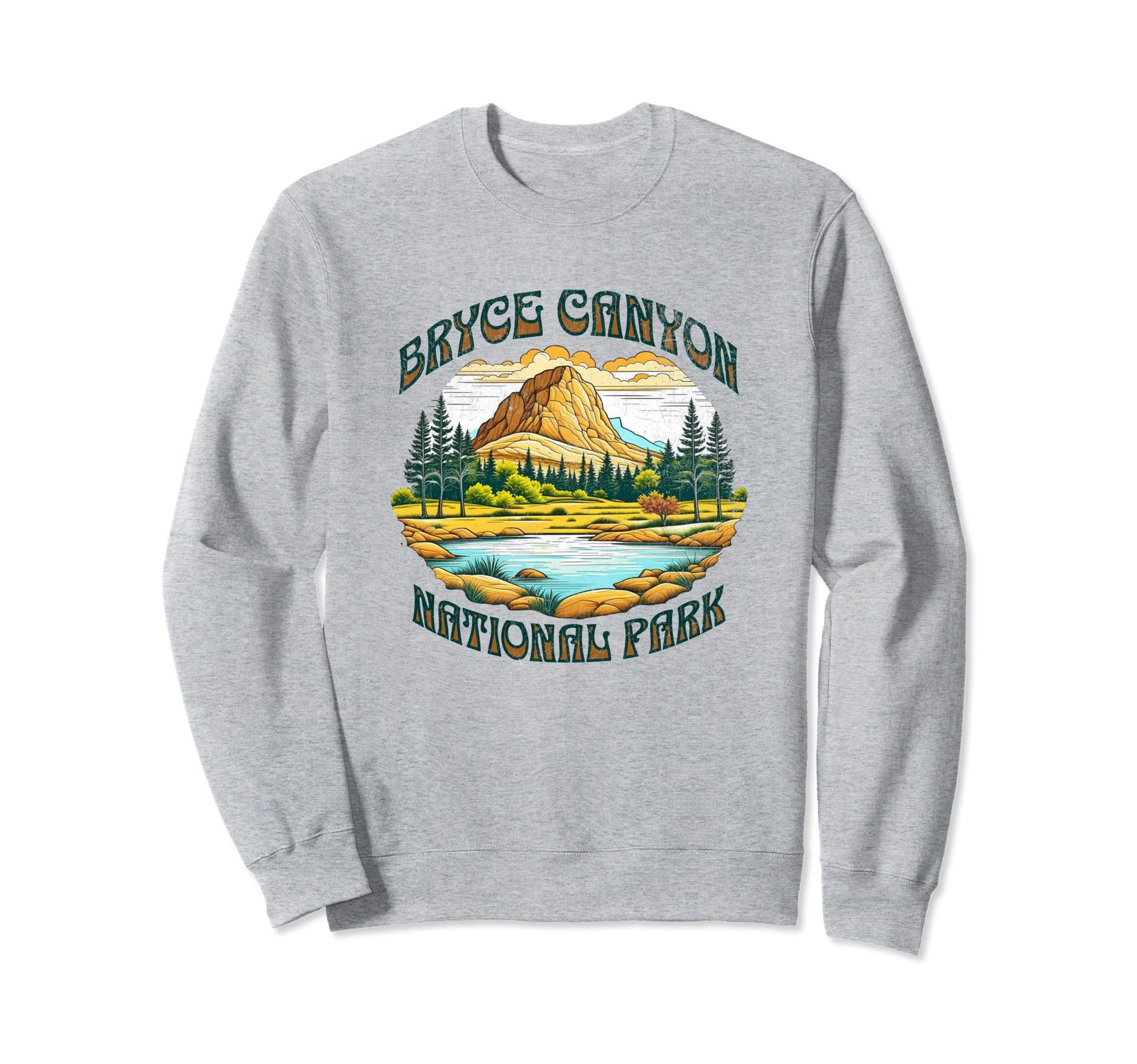 Bryce Canyon National Park Utah Usa T-Shirt - Minimalist Print Men Women - T-Shirt, Sweatshirt, Hoodie