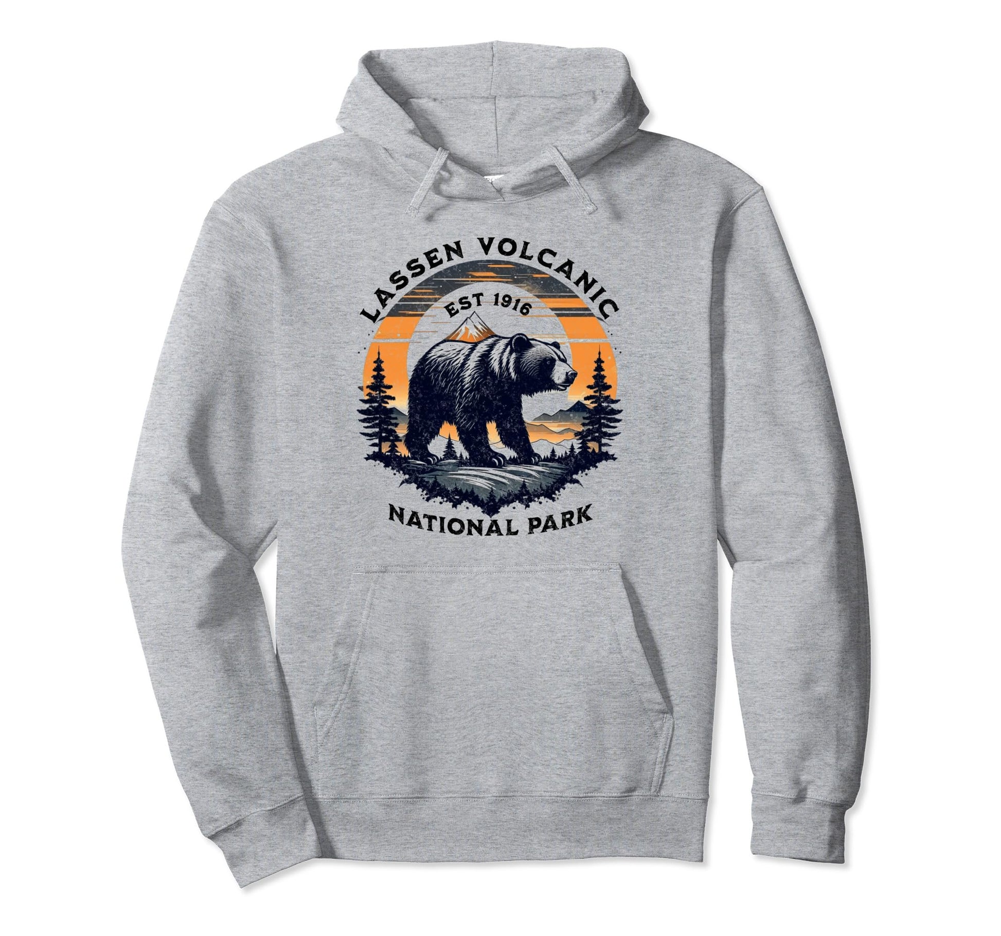 Lassen Volcanic National Park Hoodie - Novelty Apparel Men Women - T-Shirt, Sweatshirt, Hoodie