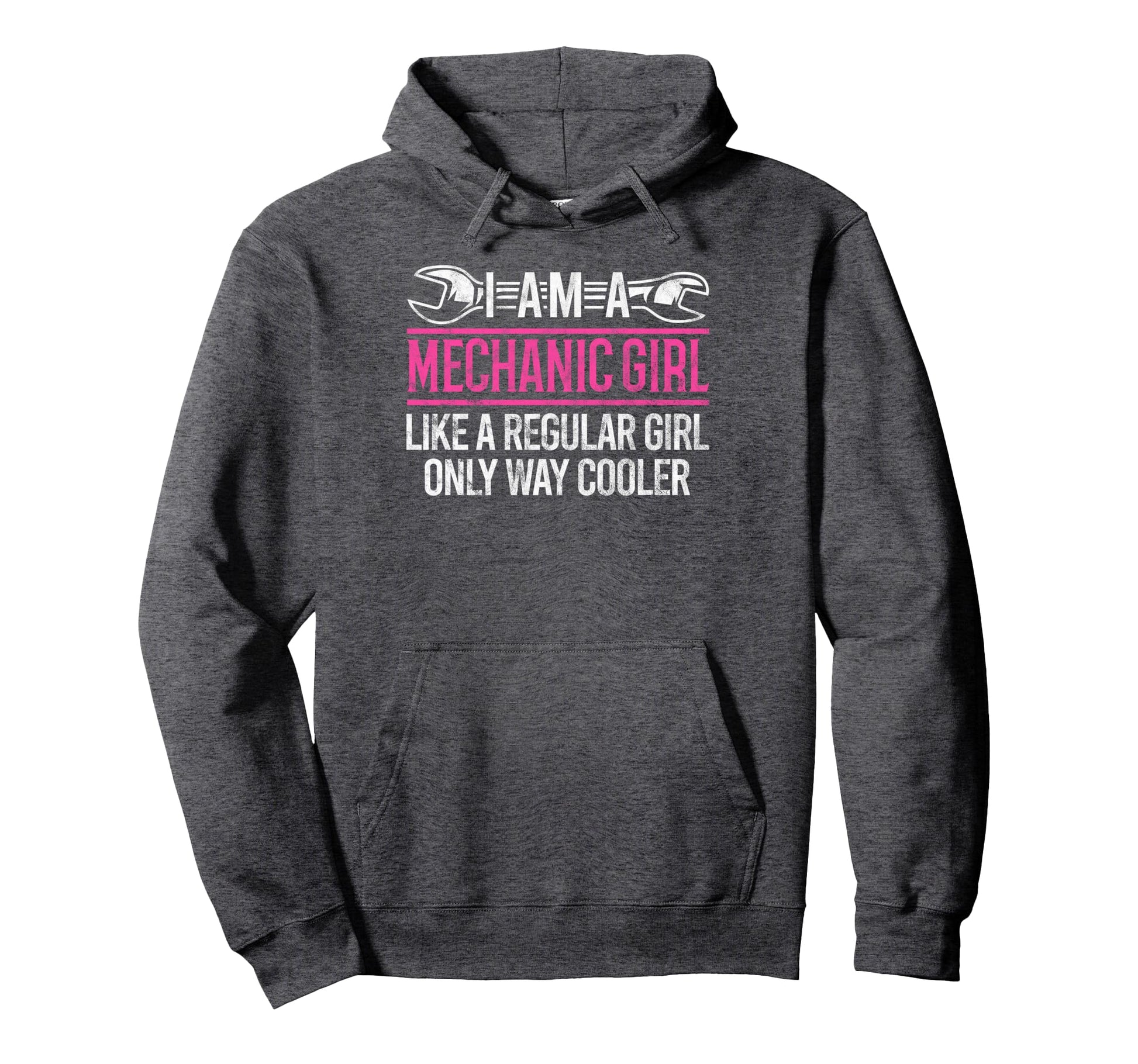 Im Mechanic Auto Female Mechanic Hoodie - Custom Art Print for Adults - T-Shirt, Sweatshirt, Hoodie