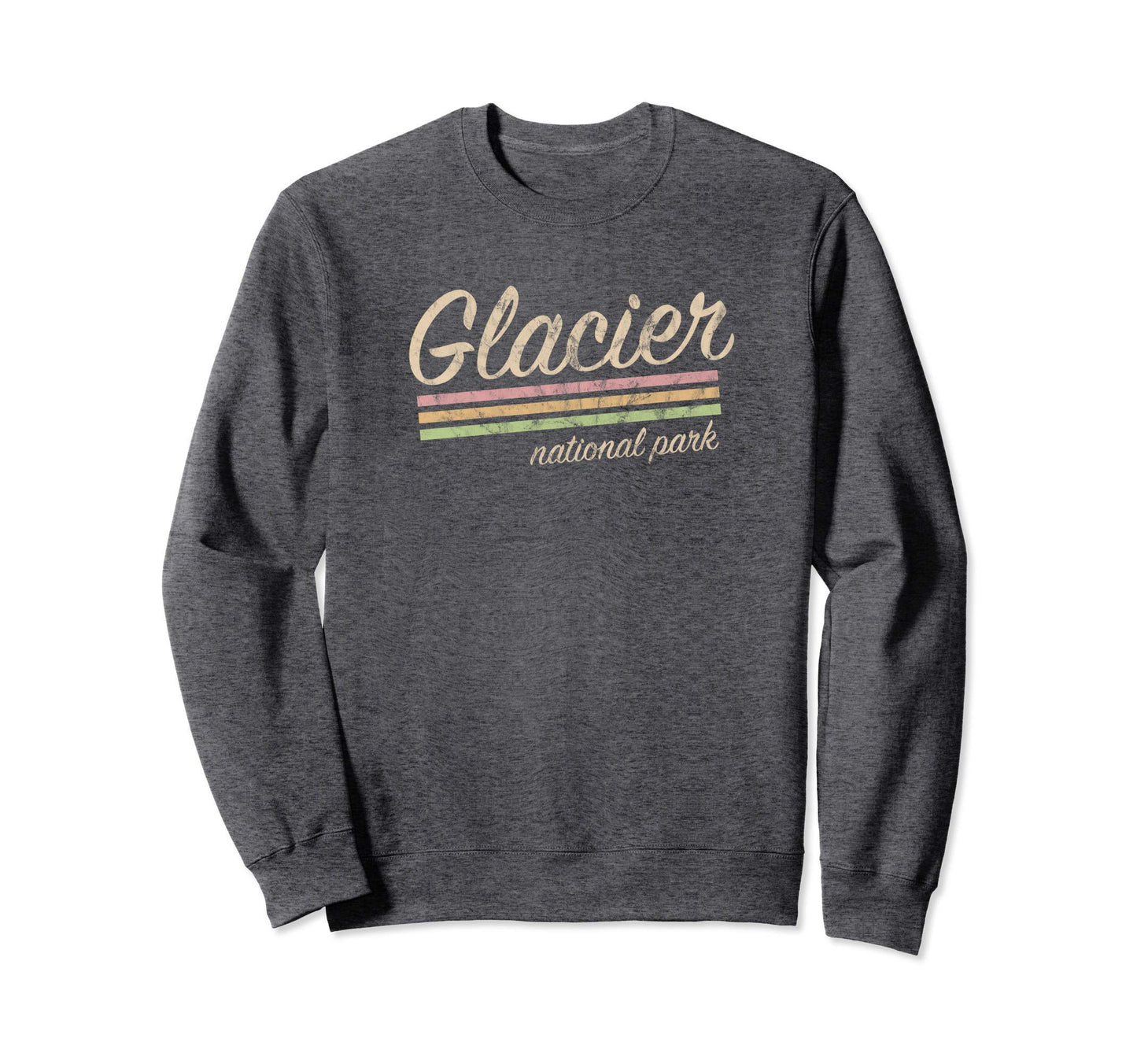Glacier National Park Sweatshirt - Custom Art Print Men Women - T-Shirt, Sweatshirt, Hoodie