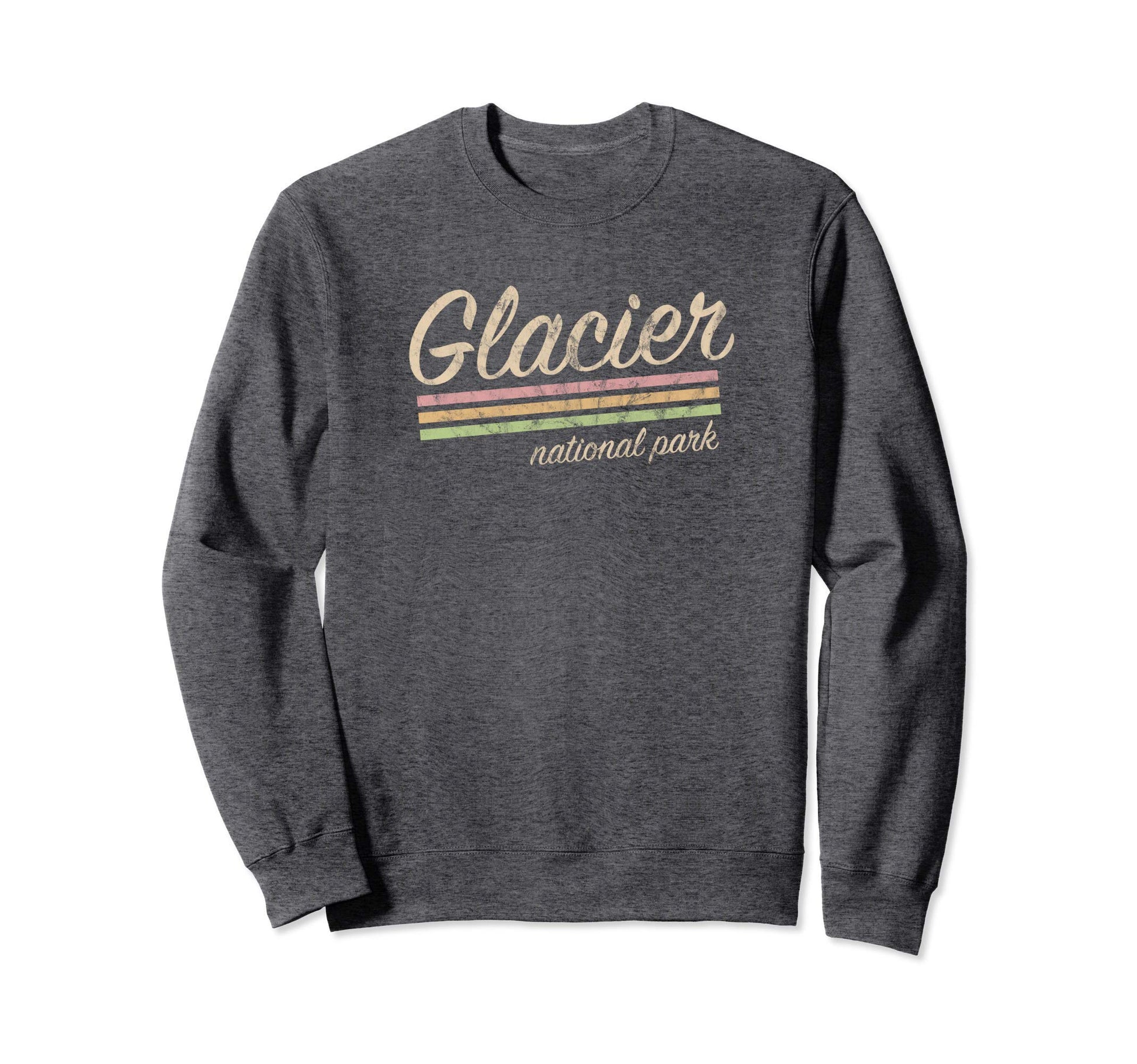 Glacier National Park Sweatshirt - Custom Art Print Men Women - T-Shirt, Sweatshirt, Hoodie
