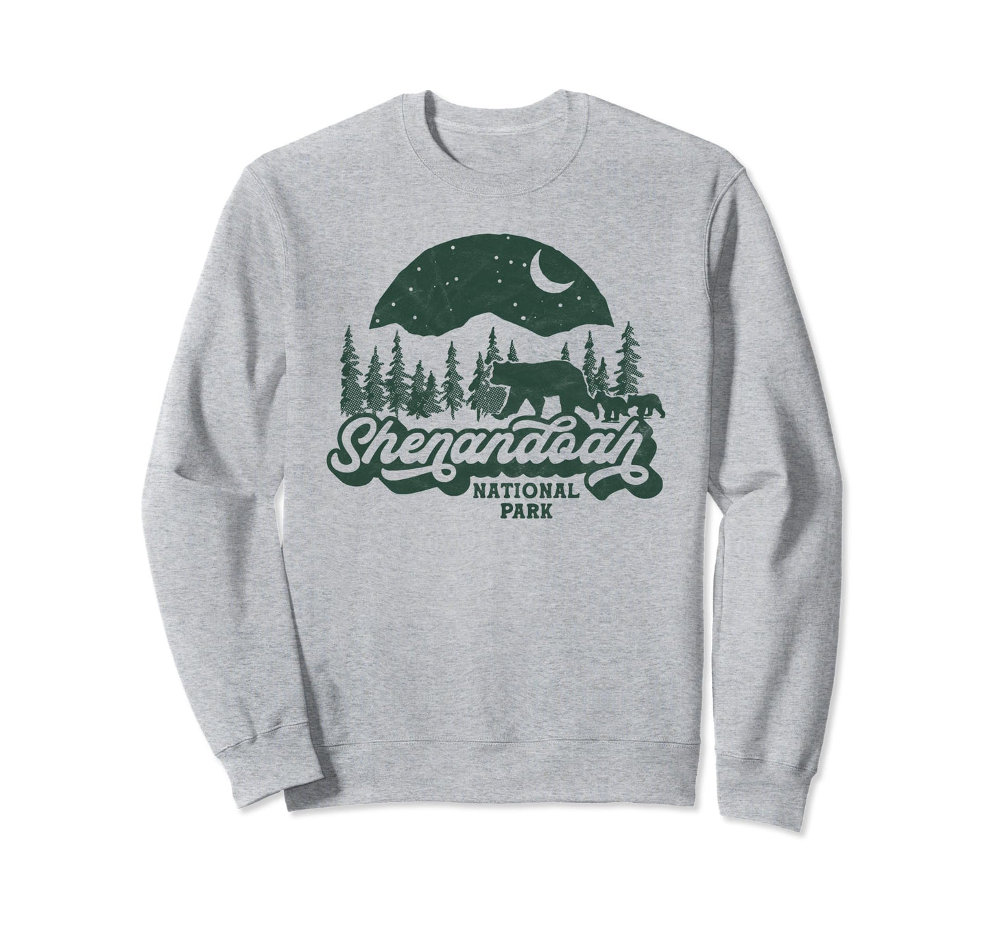 Shenandoah National Park Vitnage Sweatshirt - Streetwear Style for Adults - T-Shirt, Sweatshirt, Hoodie