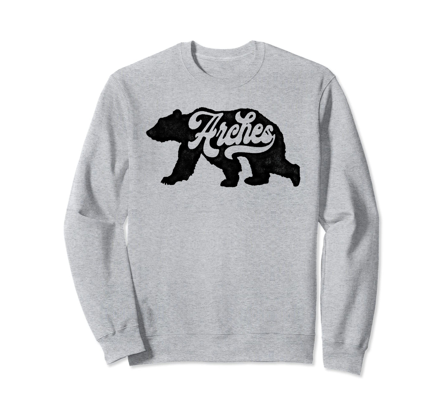 Arches National Park Bear 80S Sweatshirt - Fun Novelty Design for Adults - T-Shirt, Sweatshirt, Hoodie