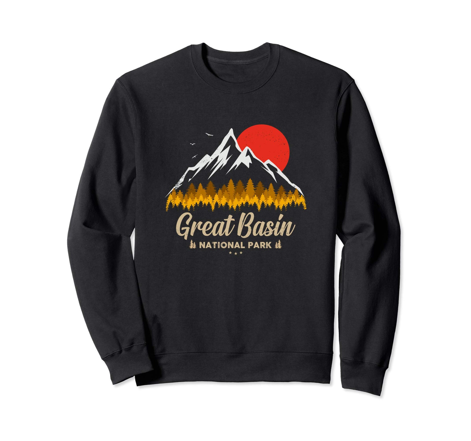 Great Basin National Park Souvenir Sweatshirt - Custom Art Print Men Women - T-Shirt, Sweatshirt, Hoodie