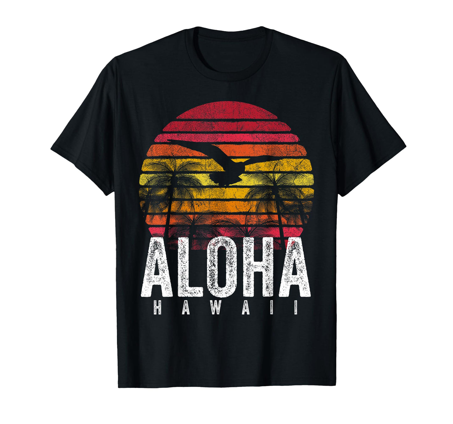 Aloha Hawaii Hawaiian Island 1980S Surf T-Shirt - Novelty Apparel Unisex - T-Shirt, Sweatshirt, Hoodie