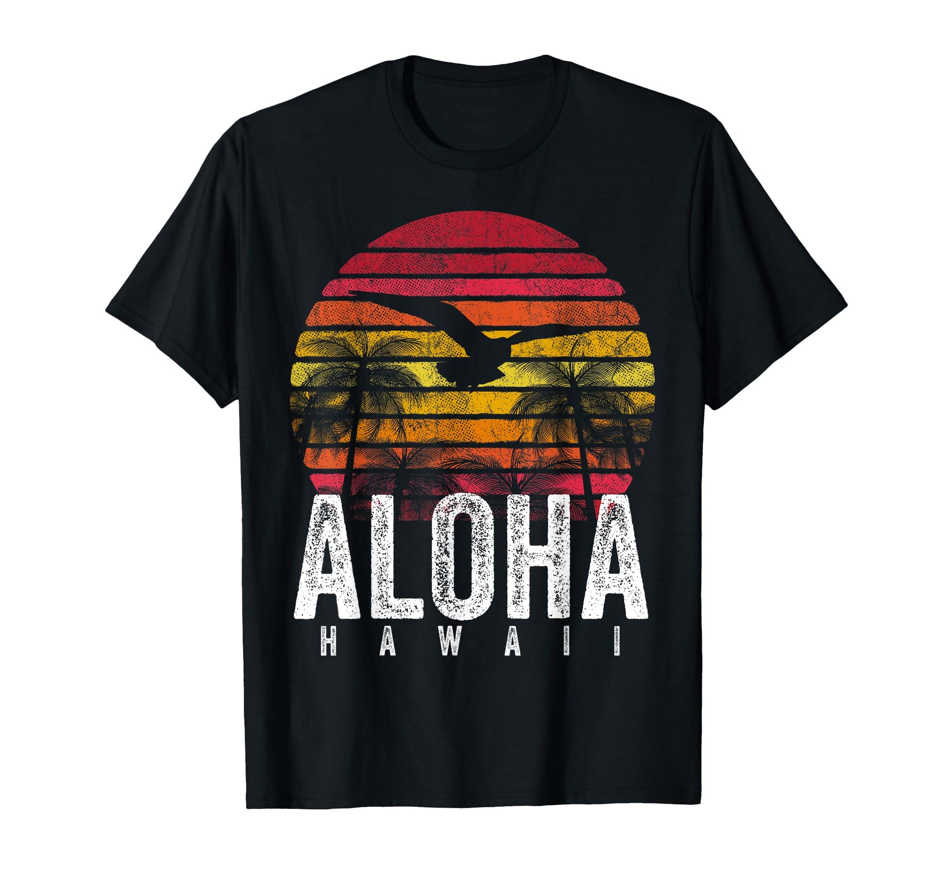 Aloha Hawaii Hawaiian Island 1980S Surf T-Shirt - Novelty Apparel Unisex - T-Shirt, Sweatshirt, Hoodie