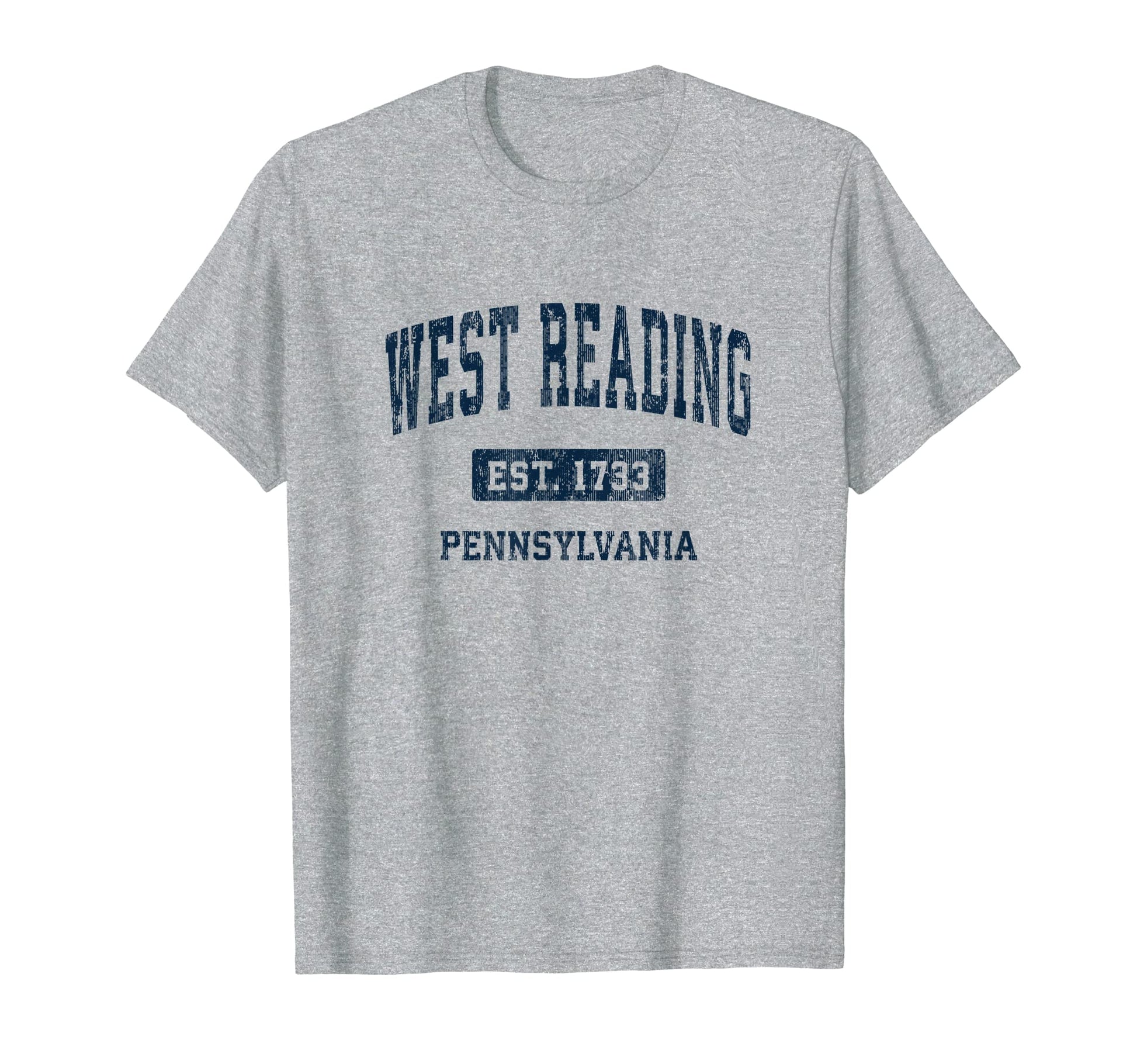 West Reading Pennsylvania Pa Athletic T-Shirt - Novelty Apparel for Adults - T-Shirt, Sweatshirt, Hoodie