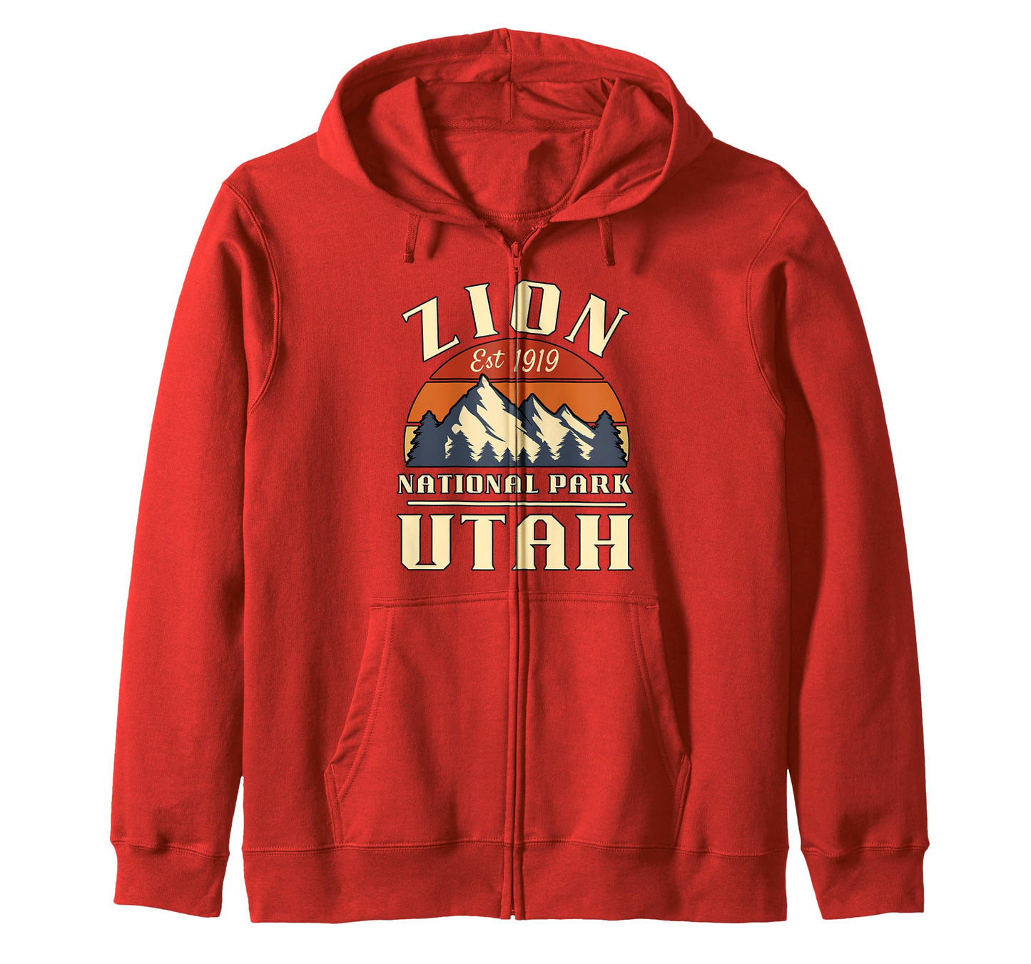 Zion National Park Utah Usa Outdoor T-Shirt - Trendy Graphic for Adults - T-Shirt, Sweatshirt, Hoodie