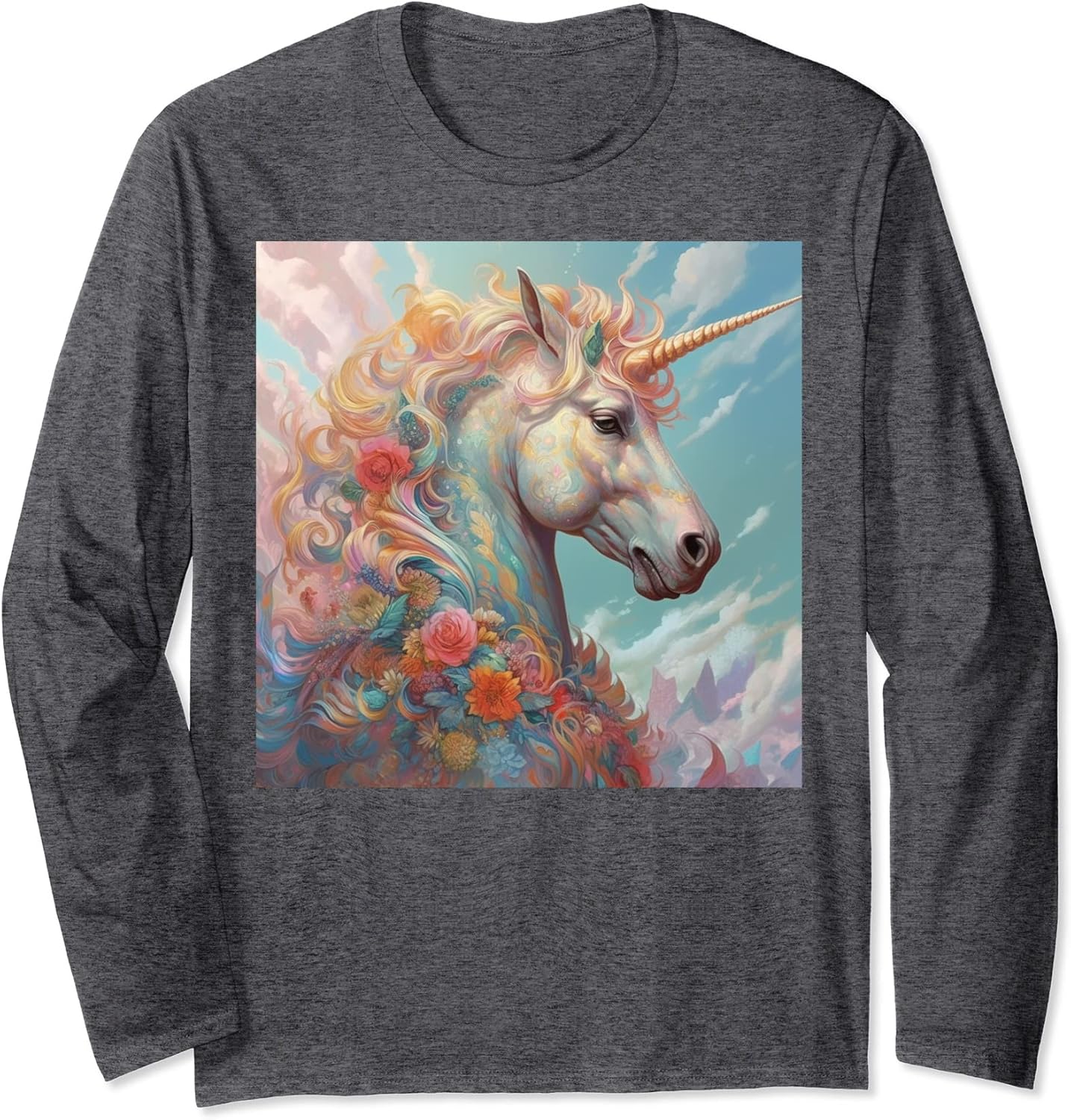 Art Nouveau Aesthetic Elephant Hh River AI Artists - Adult & Kids T-Shirts, Sweatshirts & Hoodies apparel design preview 1