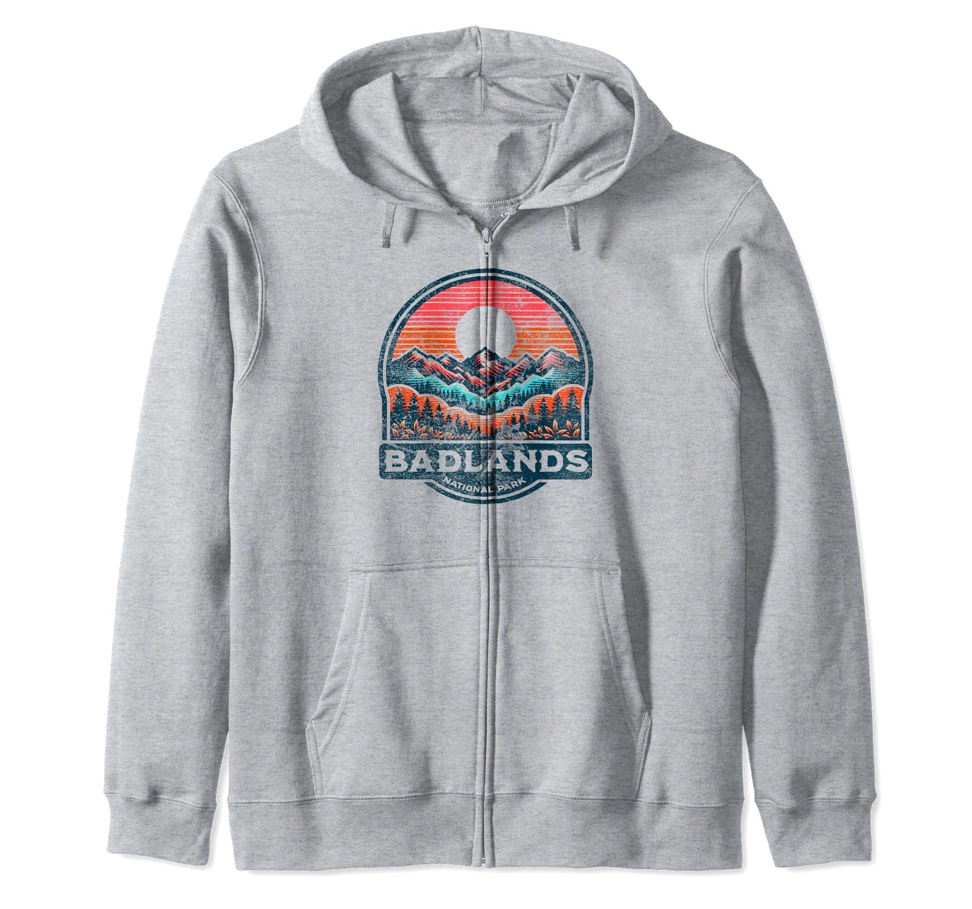 Badlands National Park South Sweatshirt - Minimalist Print Men Women - T-Shirt, Sweatshirt, Hoodie