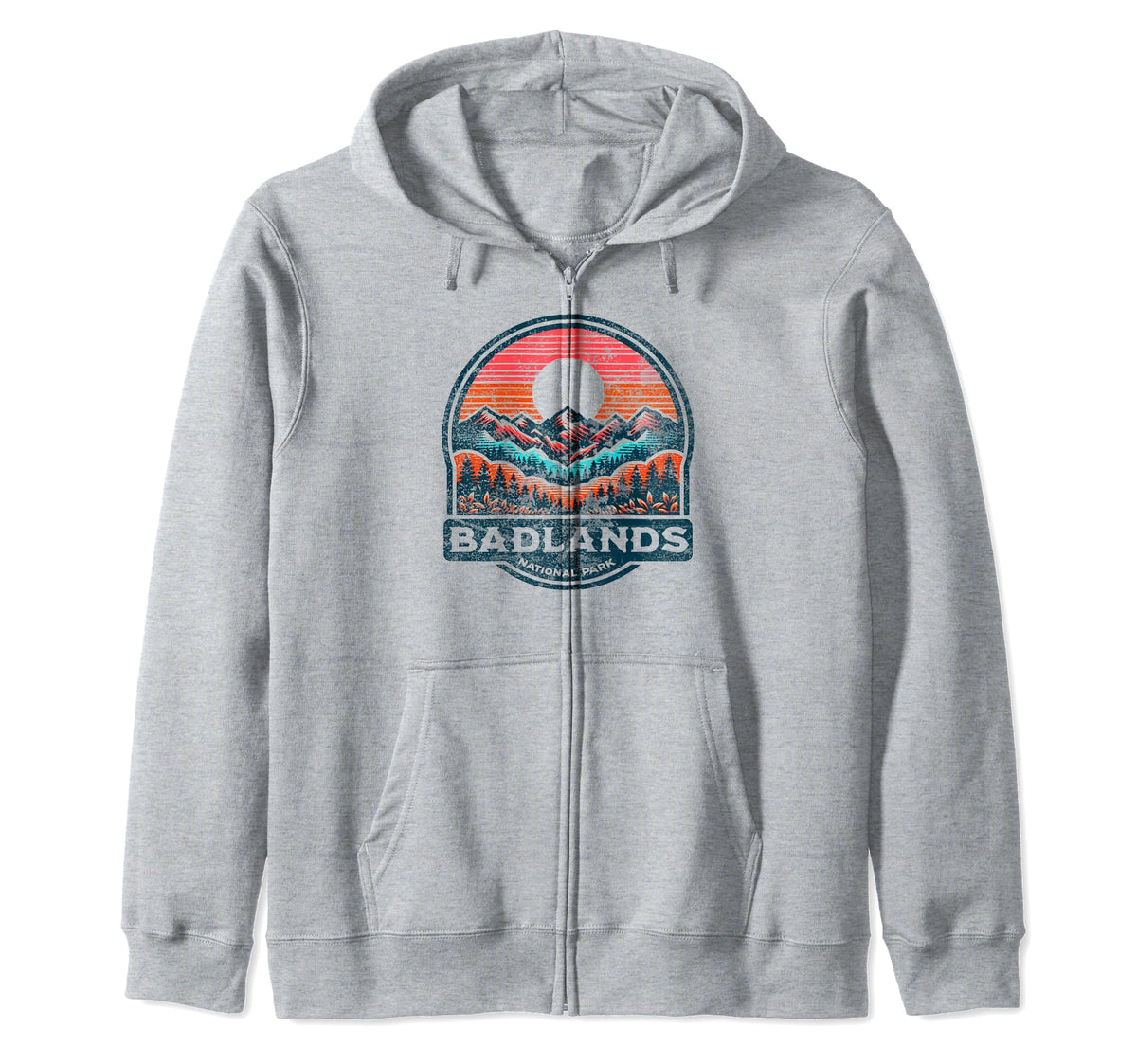 Badlands National Park South Dakota Hoodie - Aesthetic Graphic Men Women - T-Shirt, Sweatshirt, Hoodie
