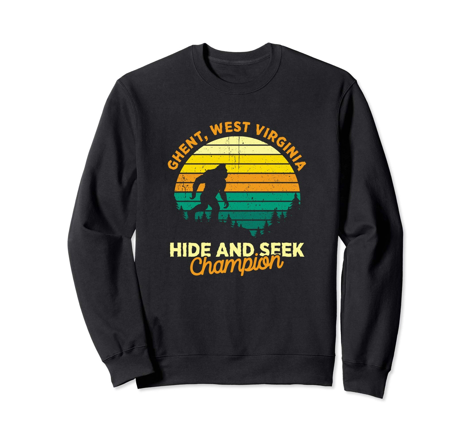Ghent West Virginia Big Foot Sweatshirt - Streetwear Style Men Women - T-Shirt, Sweatshirt, Hoodie