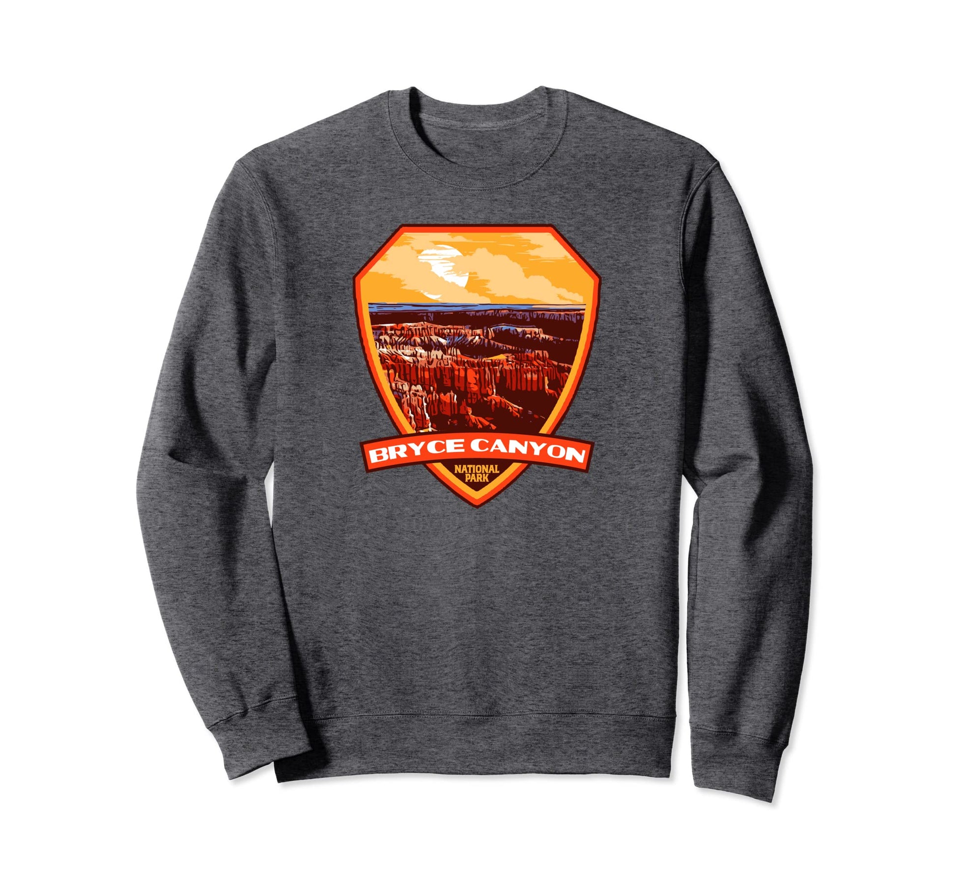 Bryce Canyon National Park Wpa Badge Sweatshirt - Trendy Graphic Men Women - T-Shirt, Sweatshirt, Hoodie