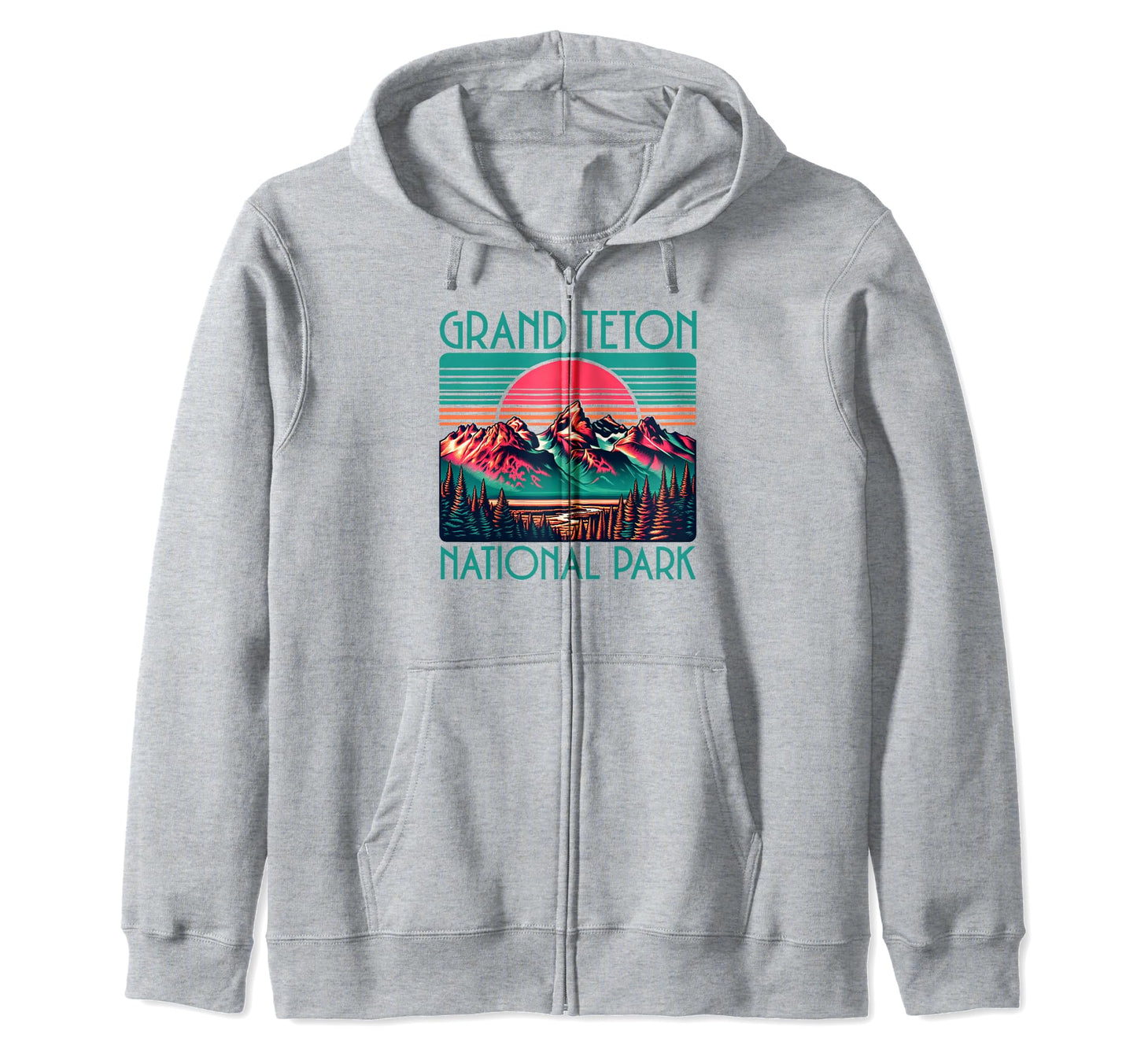 Grand Teton National Park Wyoming Usa T-Shirt - Trendy Graphic for Adults - T-Shirt, Sweatshirt, Hoodie
