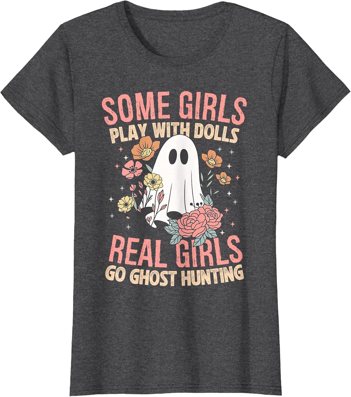 Fearless Ghost Hunter Girls Apparel - Adult & Kids T-Shirts, Sweatshirts & Hoodies apparel design preview 1