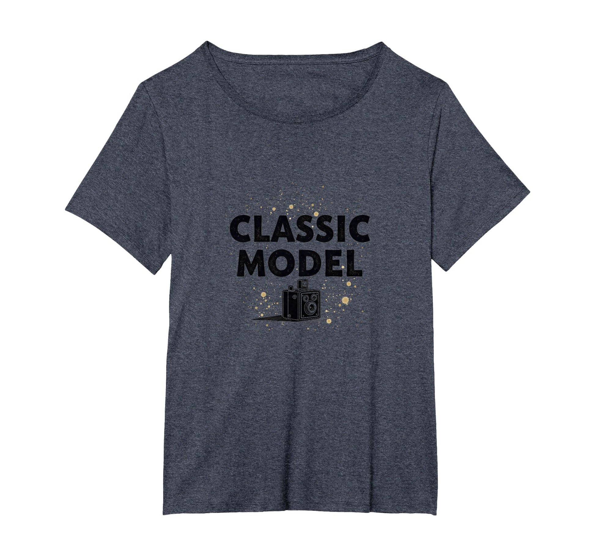 Model 1900S Camera Nostalgia Womens Plus T-Shirt - Custom Art Print Unisex - T-Shirt, Sweatshirt, Hoodie