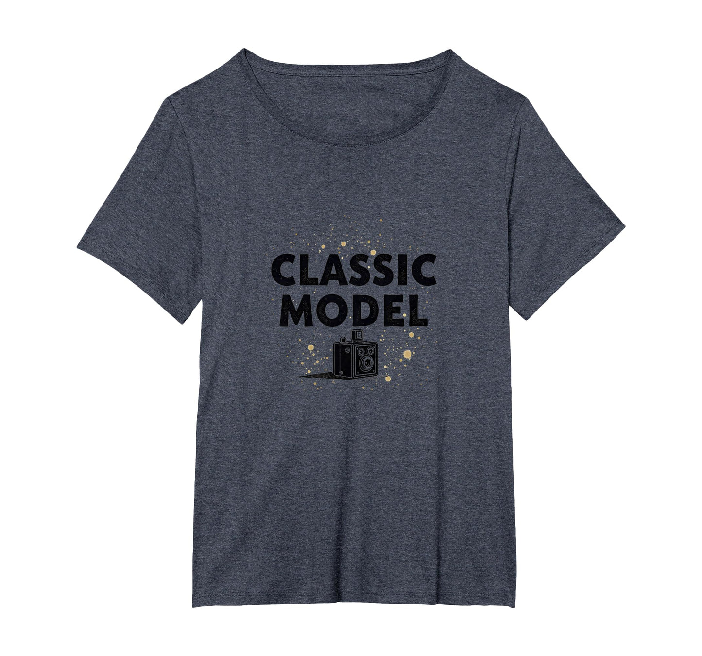 Model 1900S Camera Nostalgia Womens Plus T-Shirt - Minimalist Print Unisex - T-Shirt, Sweatshirt, Hoodie