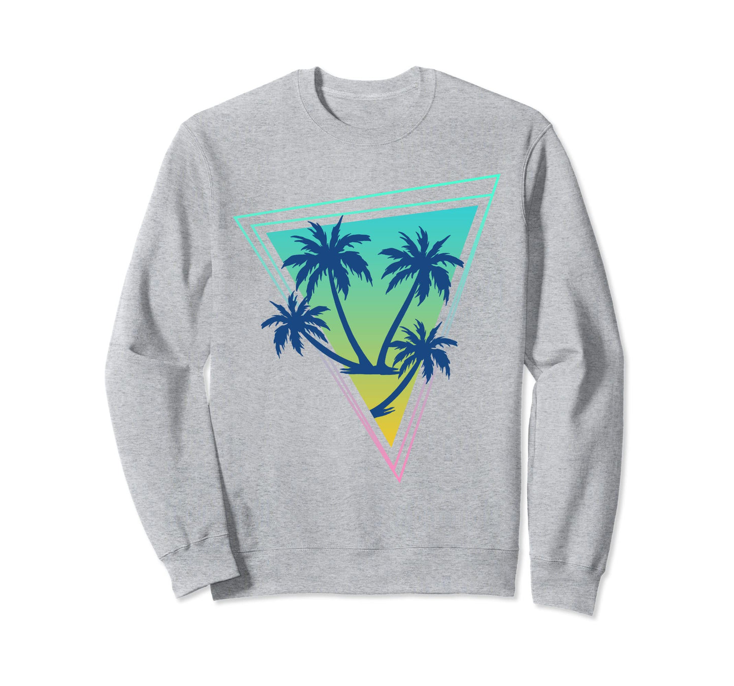 Exotic Palms 90S Vaporwave Sweatshirt - Aesthetic Graphic Men Women - T-Shirt, Sweatshirt, Hoodie