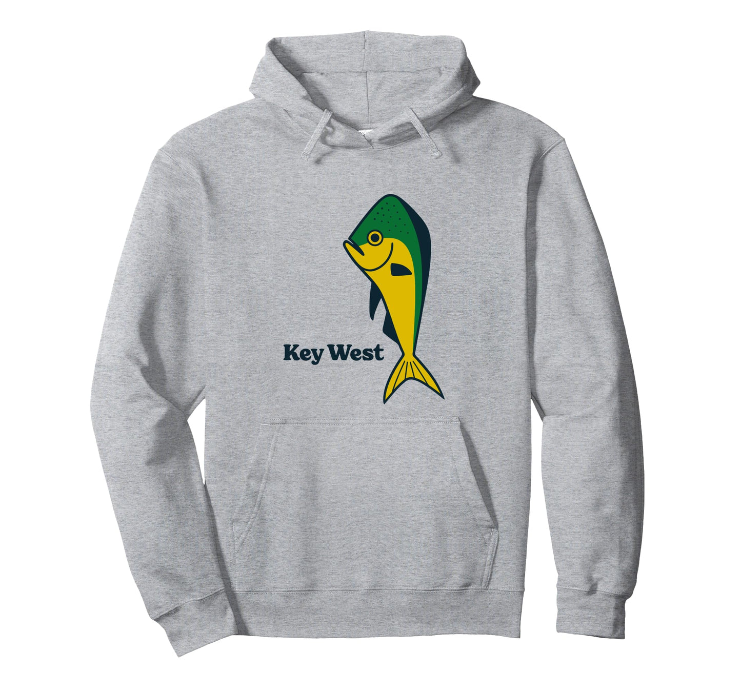 Key West Mahi Mahi Fish Fishing Souvenirs Hoodie - Aesthetic Graphic Unisex - T-Shirt, Sweatshirt, Hoodie