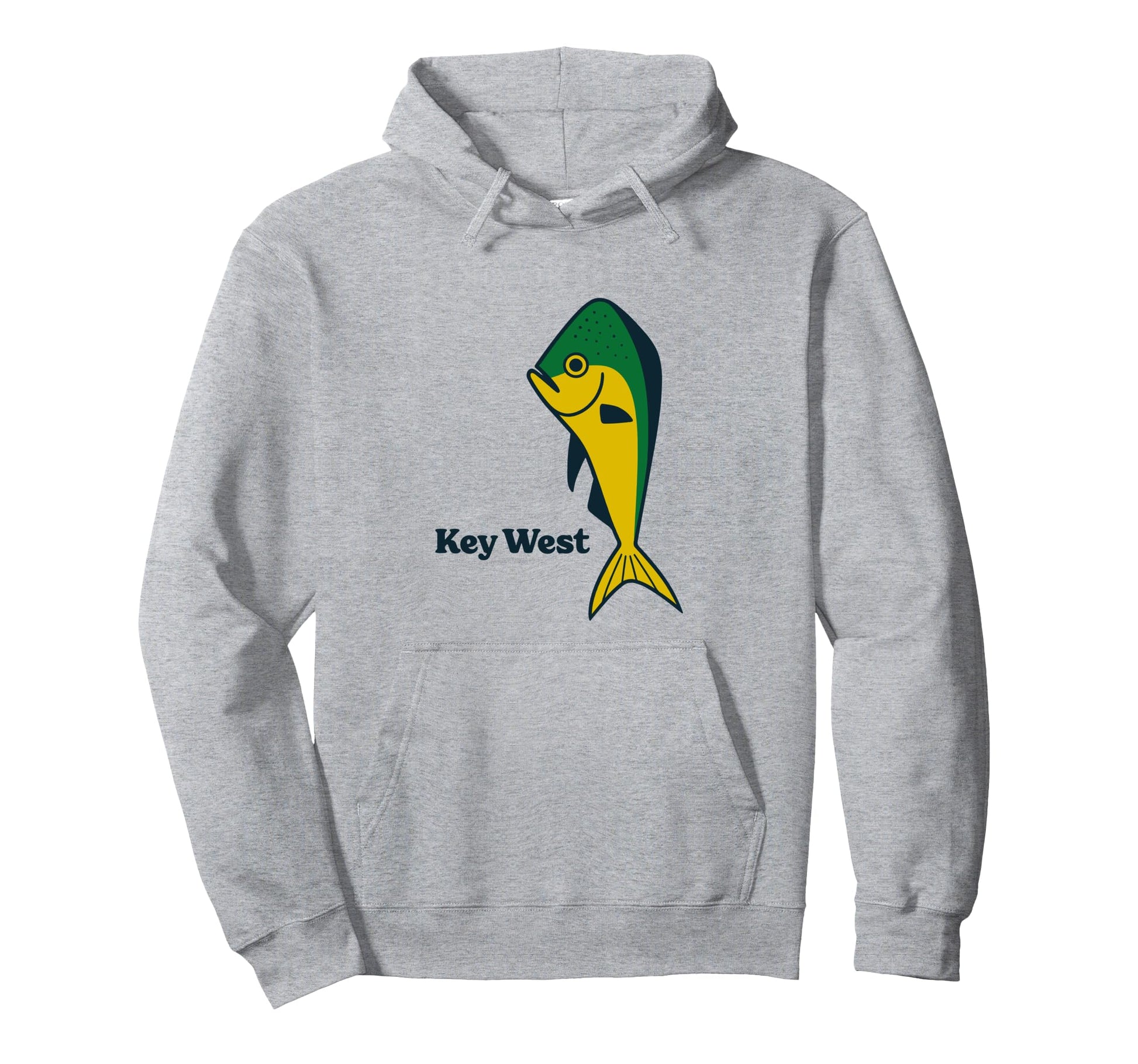 Key West Mahi Mahi Fish Fishing Souvenirs Hoodie - Aesthetic Graphic Unisex - T-Shirt, Sweatshirt, Hoodie
