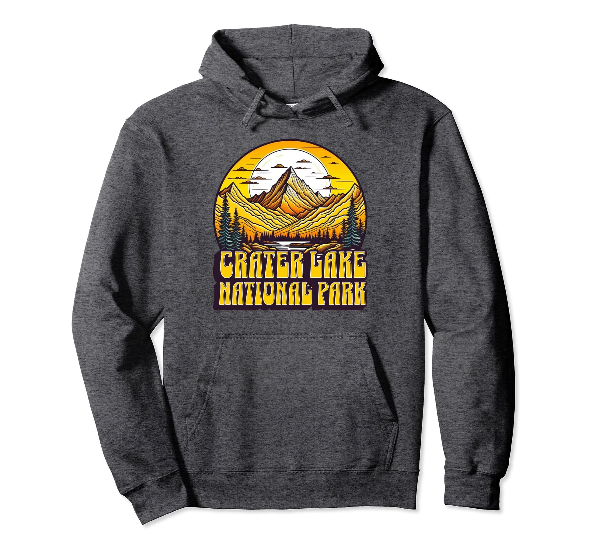 Crater Lake National Park Oregon Usa Sweatshirt - Trendy Graphic Men Women - T-Shirt, Sweatshirt, Hoodie