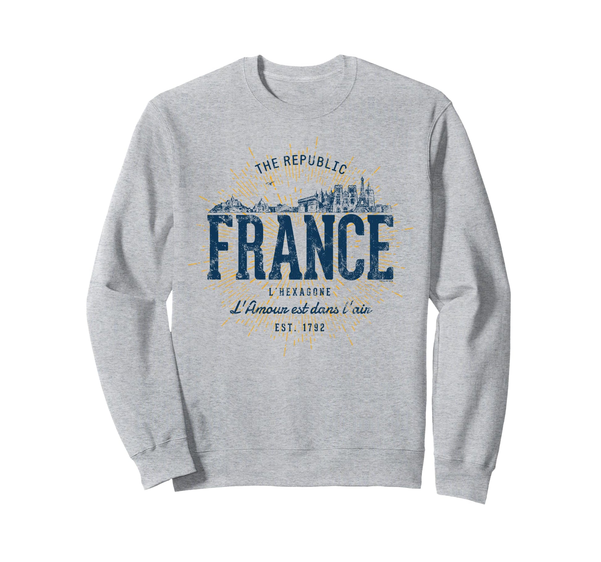 France Sweatshirt - Casual Everyday Wear Men Women - T-Shirt, Sweatshirt, Hoodie
