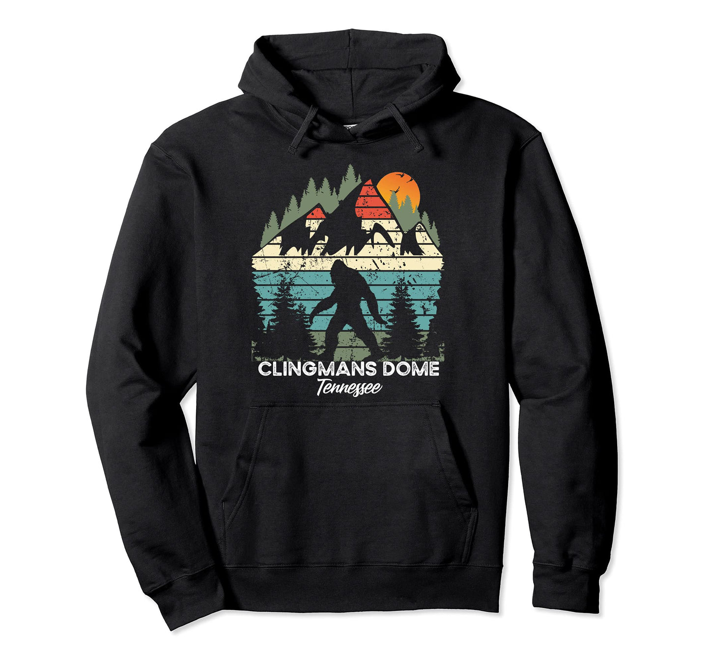 Clingmans Dome Tennessee National Hoodie - Custom Art Print for Adults - T-Shirt, Sweatshirt, Hoodie