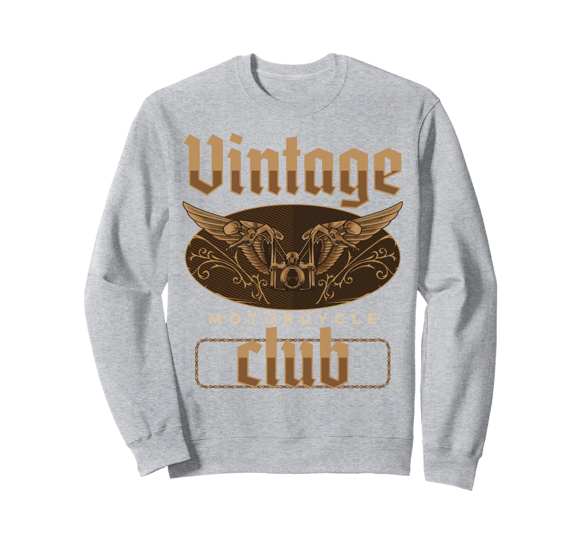 Motorcycle Club Motor Racing Bike Sweatshirt - Minimalist Print for Adults - T-Shirt, Sweatshirt, Hoodie
